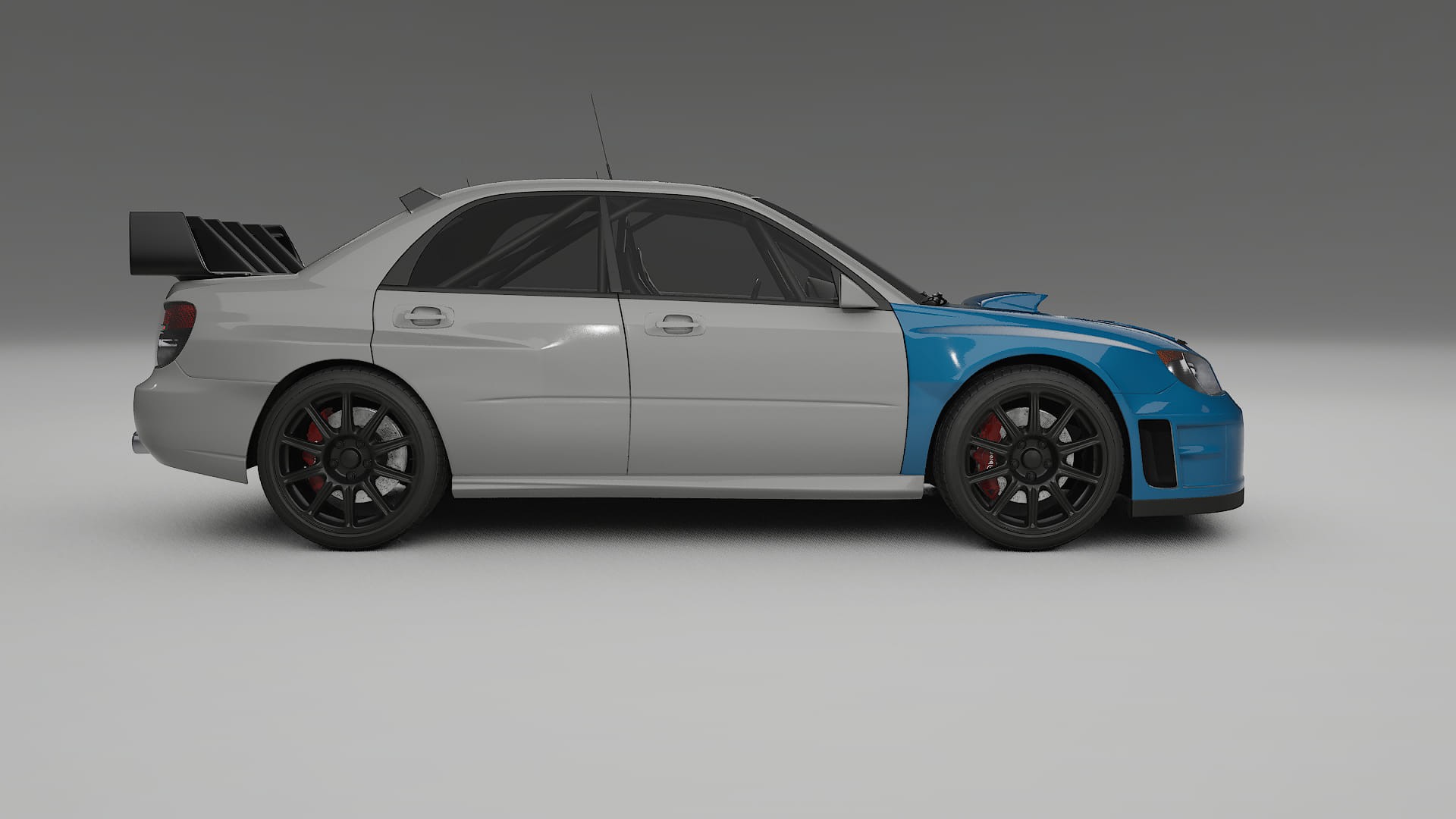 Folie de Protecție a Vopselei Subaru Impreza WRC GD | CrystalGuard TPU Transparent PPF Kit de Protecție Frontală 2