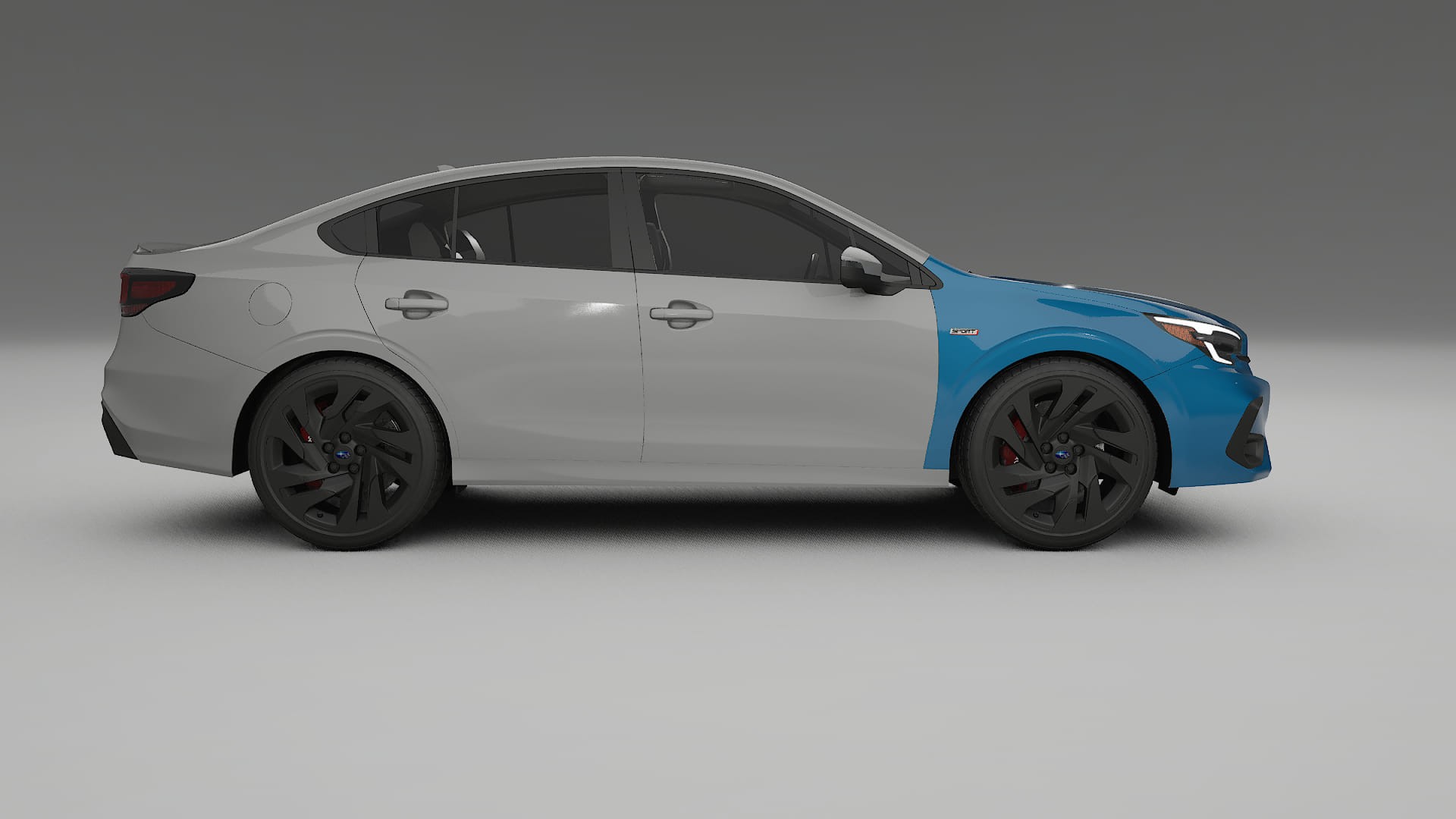 Folie de Protecție a Vopselei Subaru Legacy BW | CrystalGuard TPU Transparent PPF Kit de Protecție Frontală 2