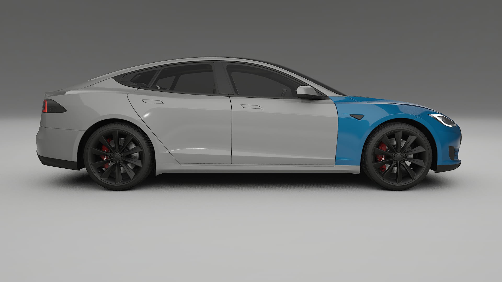 Tesla Model-S Paint Protection Film | CrystalGuard TPU PPF Front Kit 2