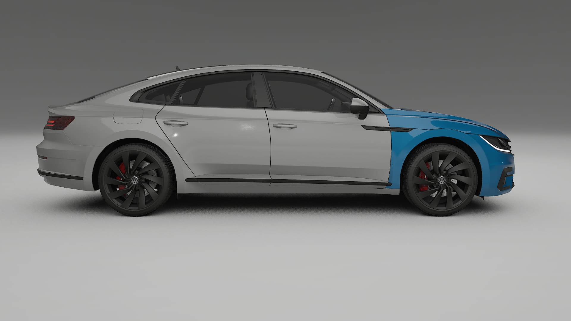 Folie de Protecție a Vopselei VW Arteon R 3H prefacelift pre-LCI | CrystalGuard TPU Transparent PPF Kit de Protecție Frontală 2