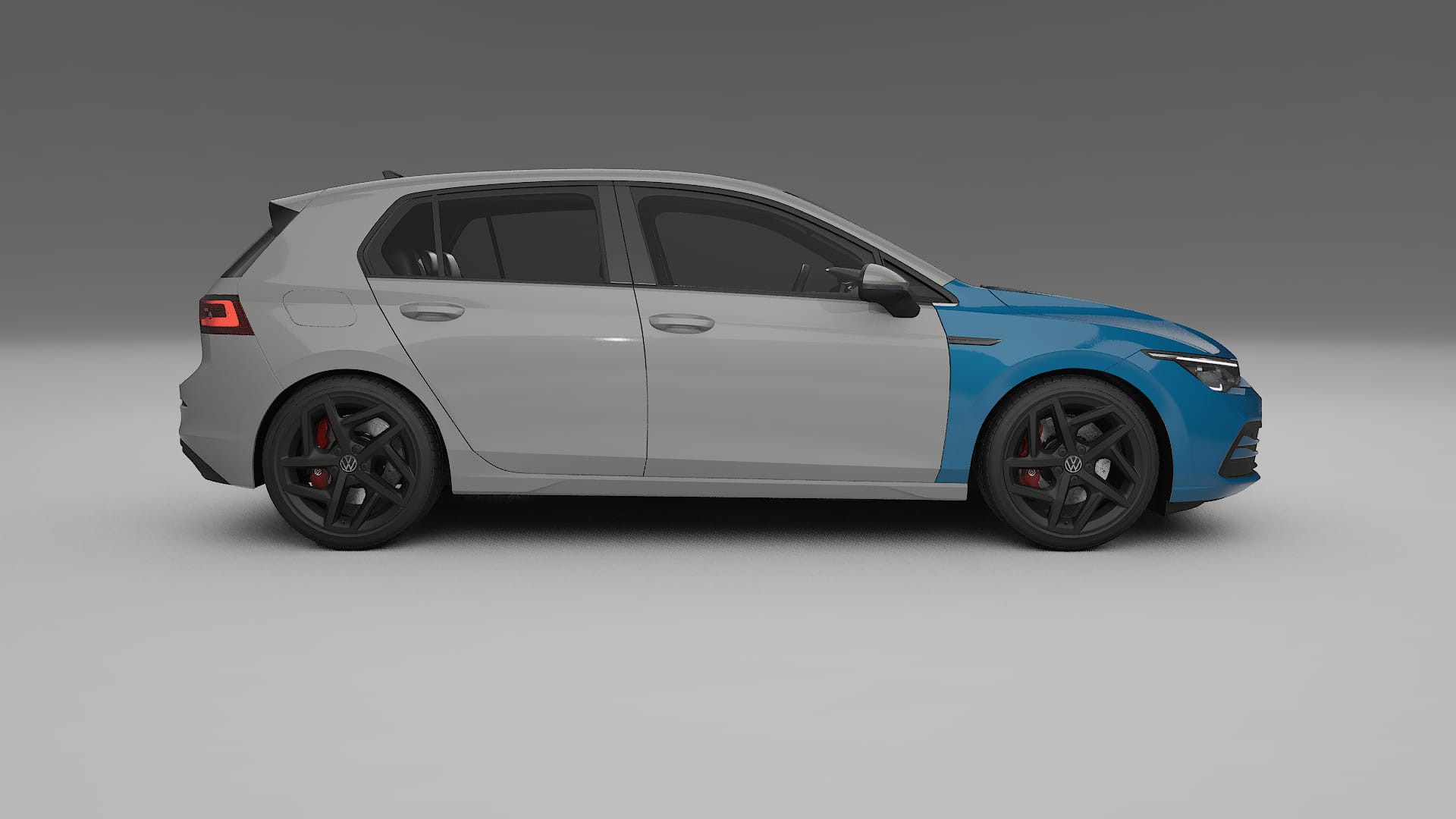 Folie de Protecție a Vopselei VW Golf Mk8 | CrystalGuard TPU Transparent PPF Kit de Protecție Frontală