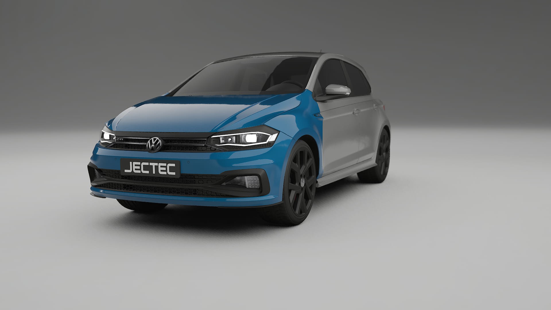 Folie de Protecție a Vopselei VW Polo GTI VI | CrystalGuard TPU Transparent PPF Kit de Protecție Frontală