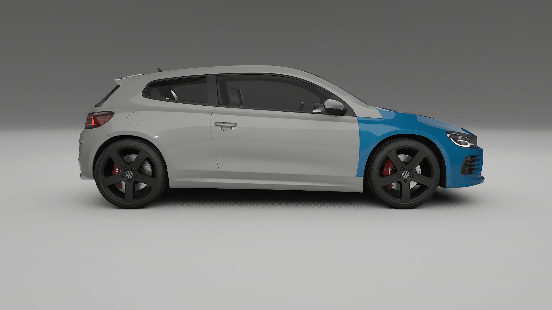 Folie de Protecție a Vopselei VW Scirocco R III | CrystalGuard TPU Transparent PPF Kit de Protecție Frontală 2