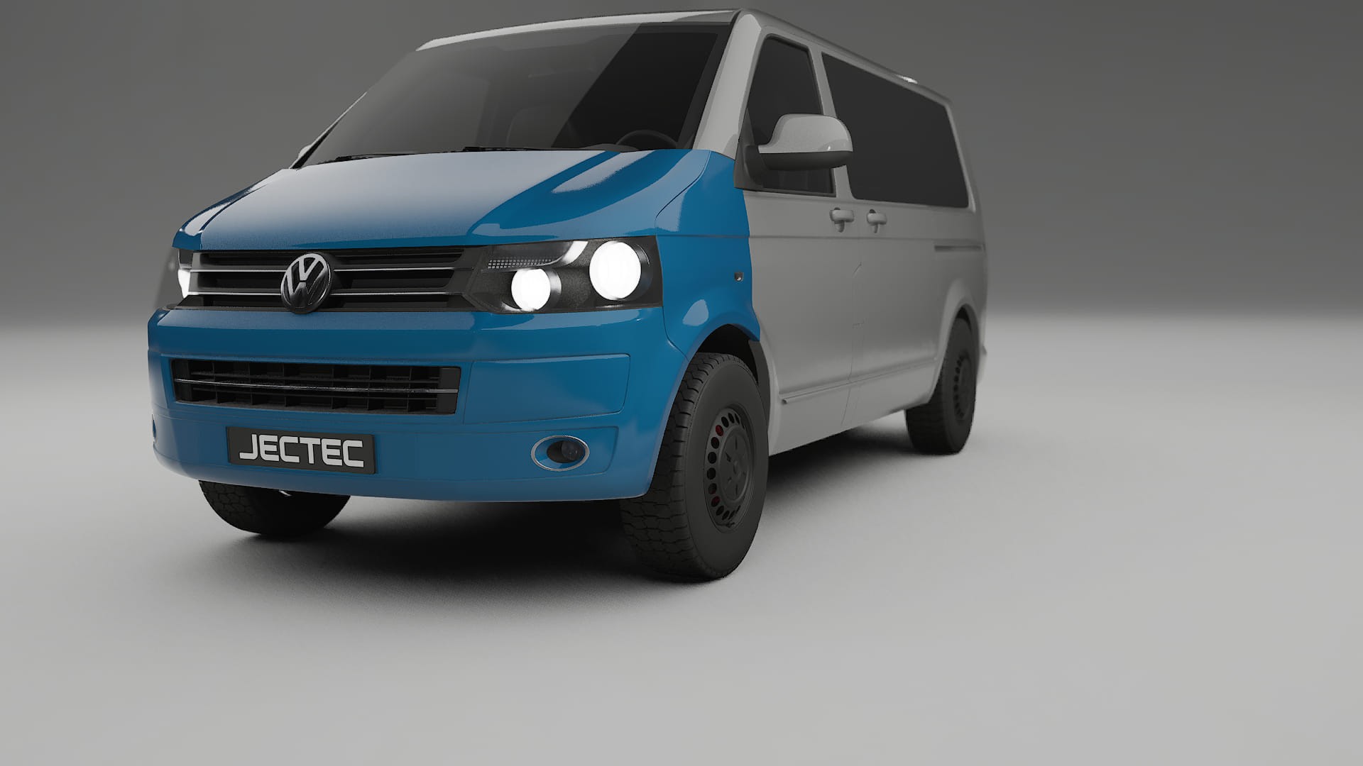 Folie de Protecție a Vopselei VW Transporter T5 Caravelle | CrystalGuard TPU Transparent PPF Kit de Protecție Frontală