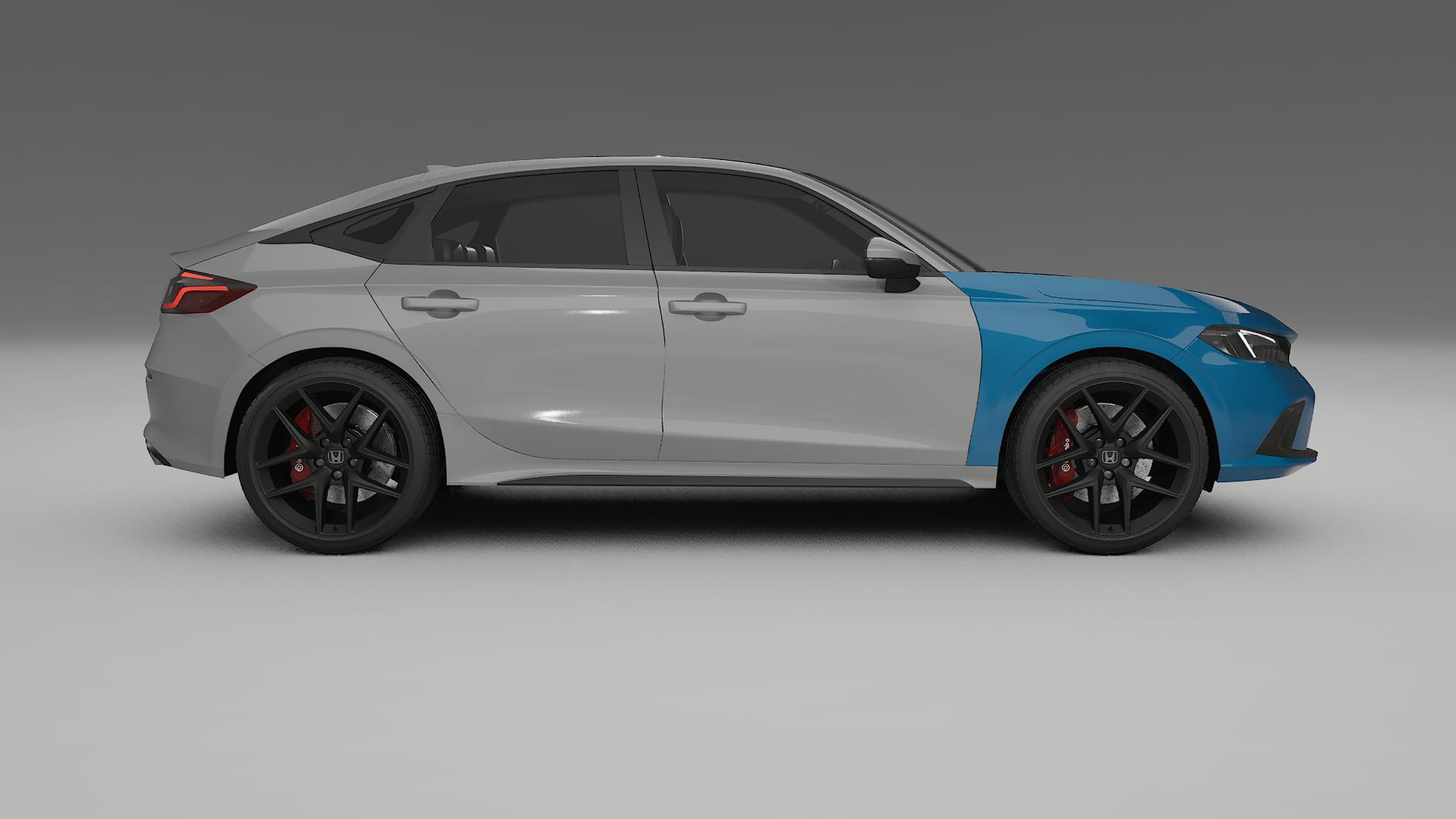 Folie de Protecție a Vopselei Honda Civic hatchback | CrystalGuard TPU Transparent PPF Kit de Protecție Frontală 2