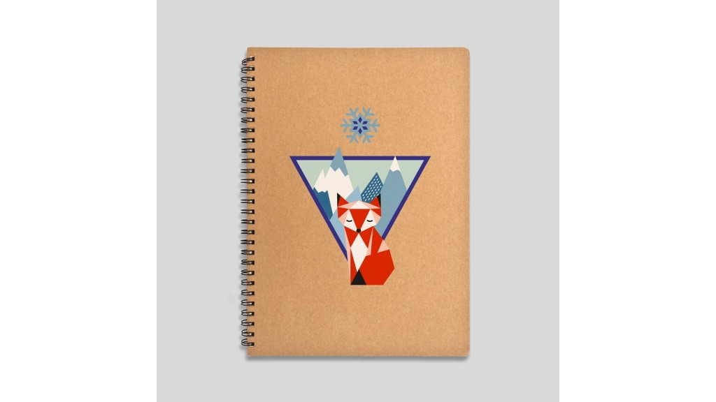 Mountain fox notebook