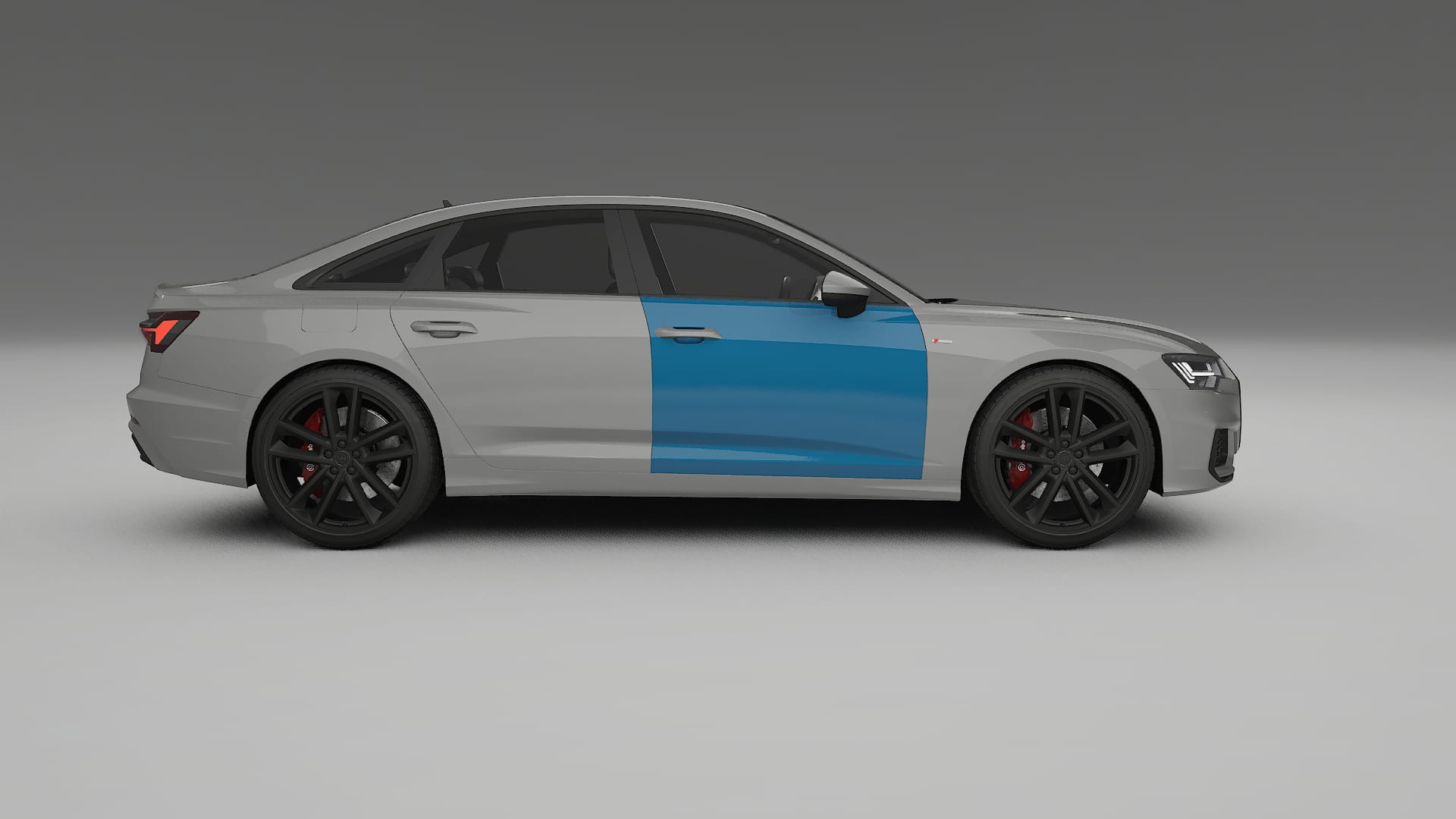 Audi A6 S-Line C8 Paint Protection Film | CrystalGuard Transparent PPF Full Pre-Cut Kit