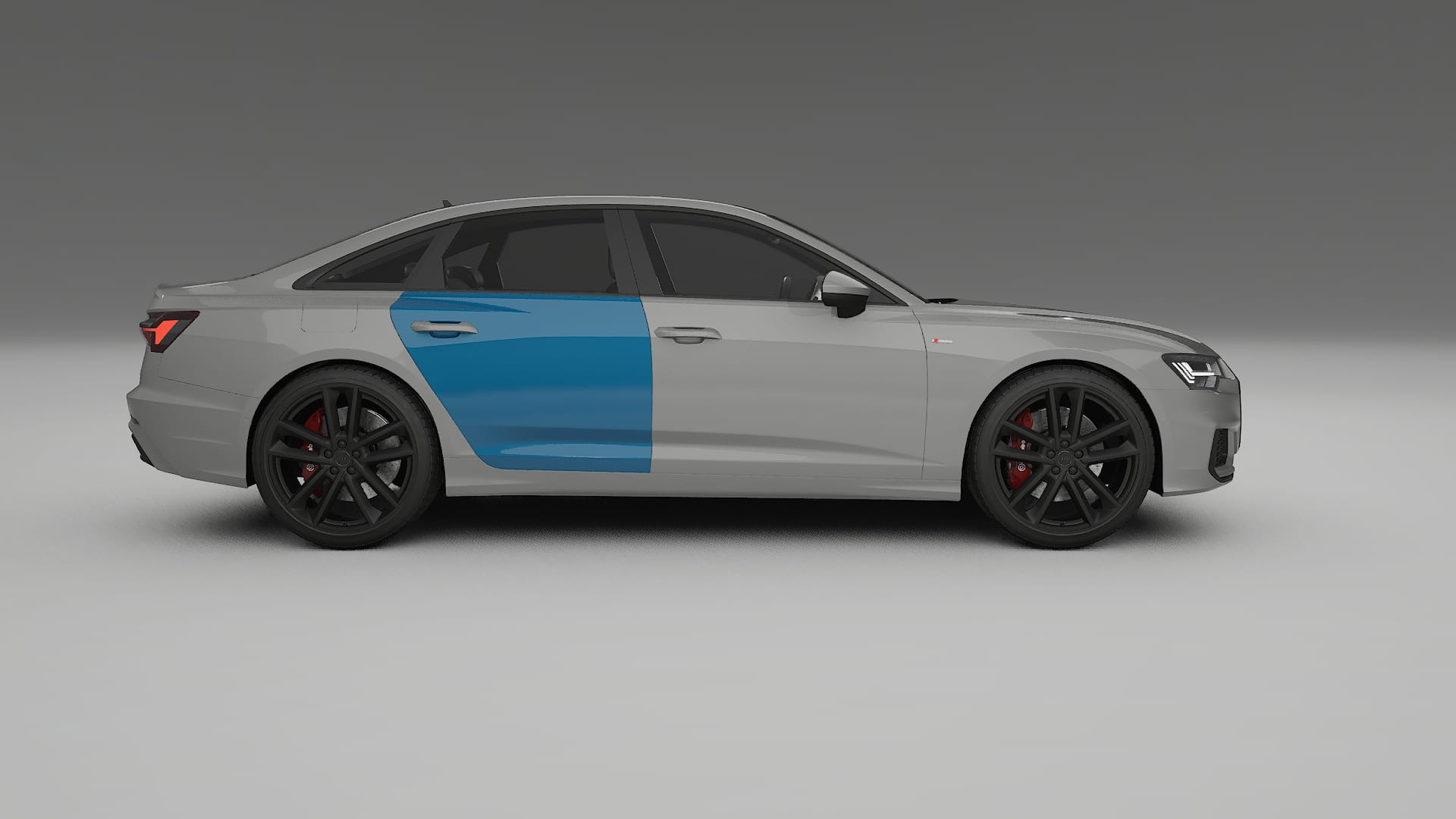 Audi A6 S-Line C8 Paint Protection Film | CrystalGuard Transparent PPF Full Pre-Cut Kit