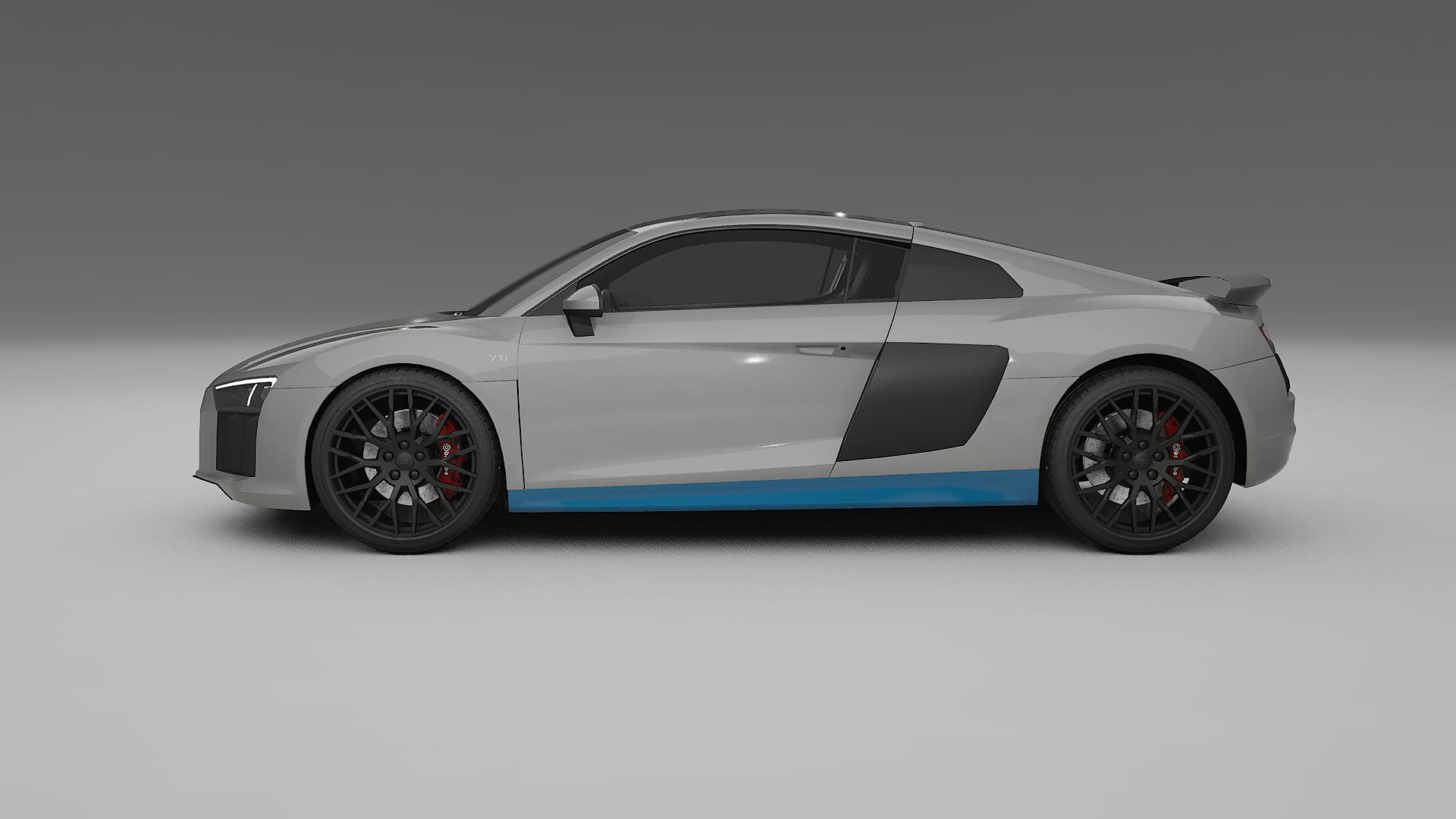 Audi R8 typ-4S prefacelift Paint Protection Film | CrystalGuard Transparent PPF Full Pre-Cut Kit