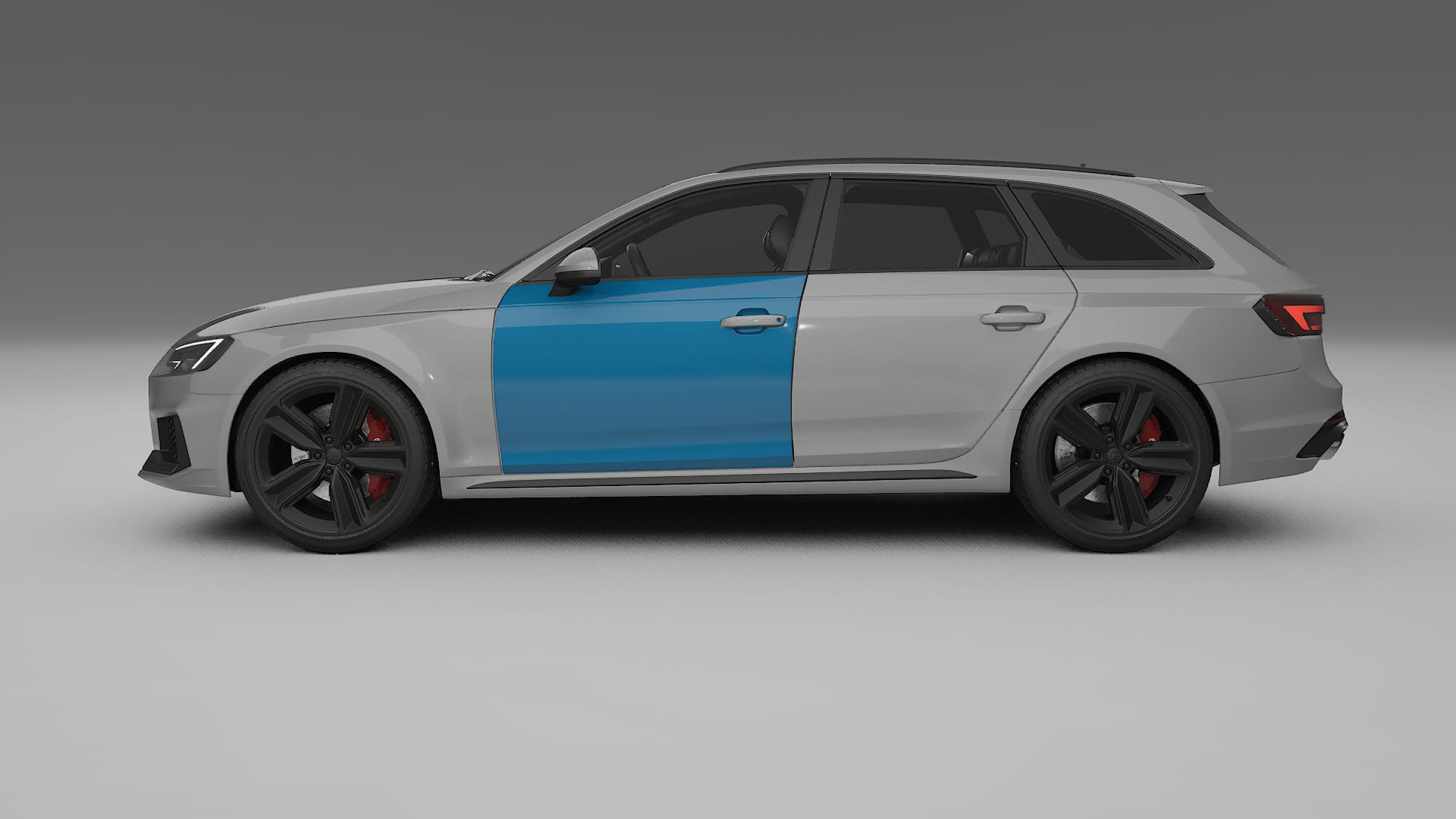 Audi RS4 Avant B9 prefacelift Paint Protection Film | CrystalGuard Transparent PPF Full Pre-Cut Kit