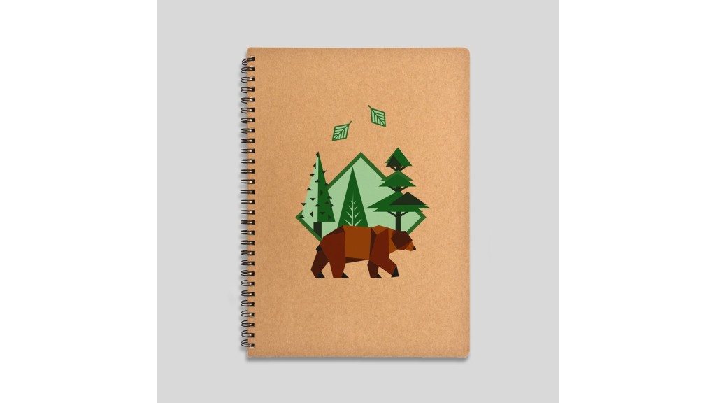 Mountain fox notebook