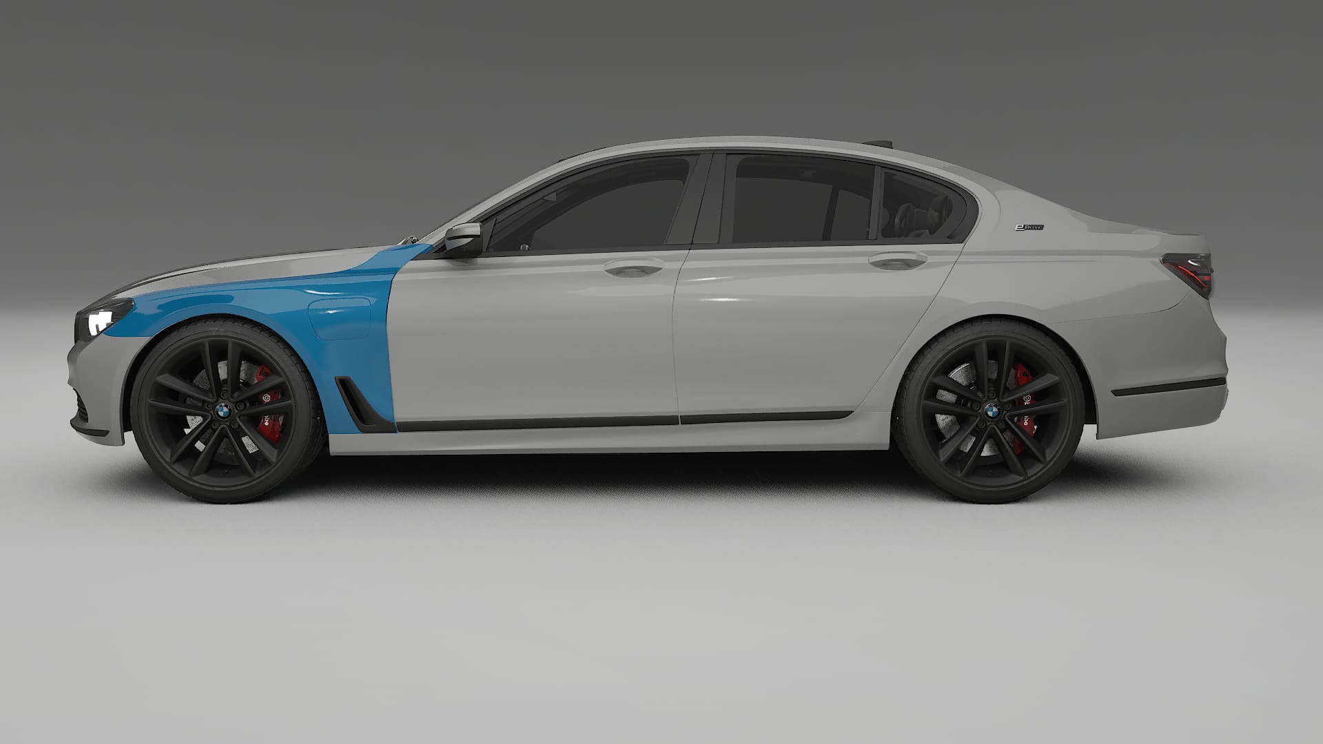 BMW 7 G11 G12 facelift Paint Protection Film | CrystalGuard Transparent PPF Full Pre-Cut Kit