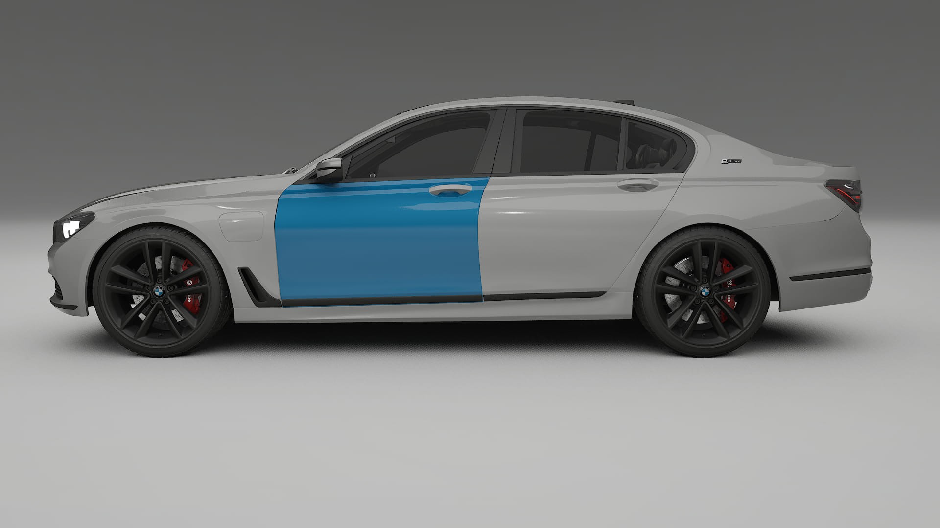 BMW 7 G11 G12 facelift Paint Protection Film | CrystalGuard Transparent PPF Full Pre-Cut Kit