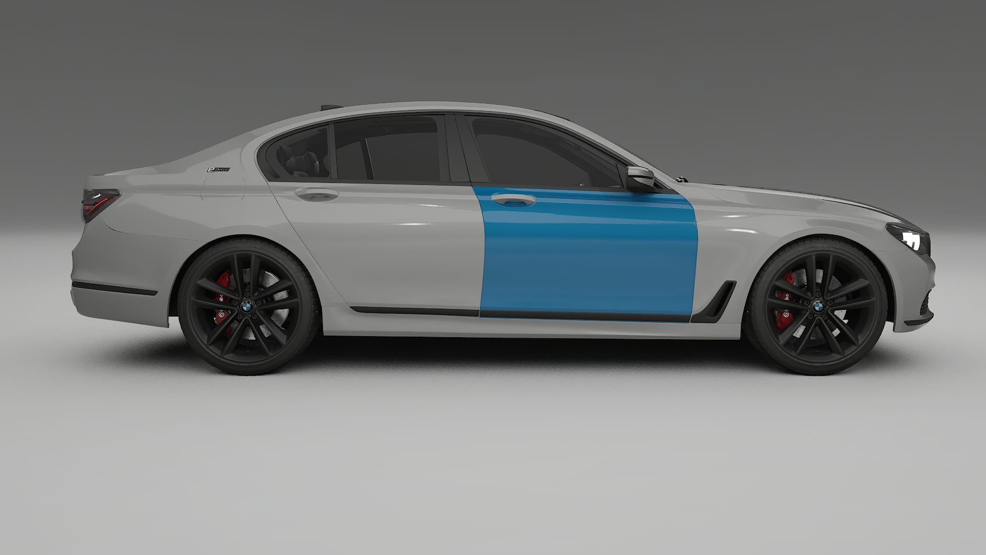 BMW 7 G11 G12 facelift Paint Protection Film | CrystalGuard Transparent PPF Full Pre-Cut Kit