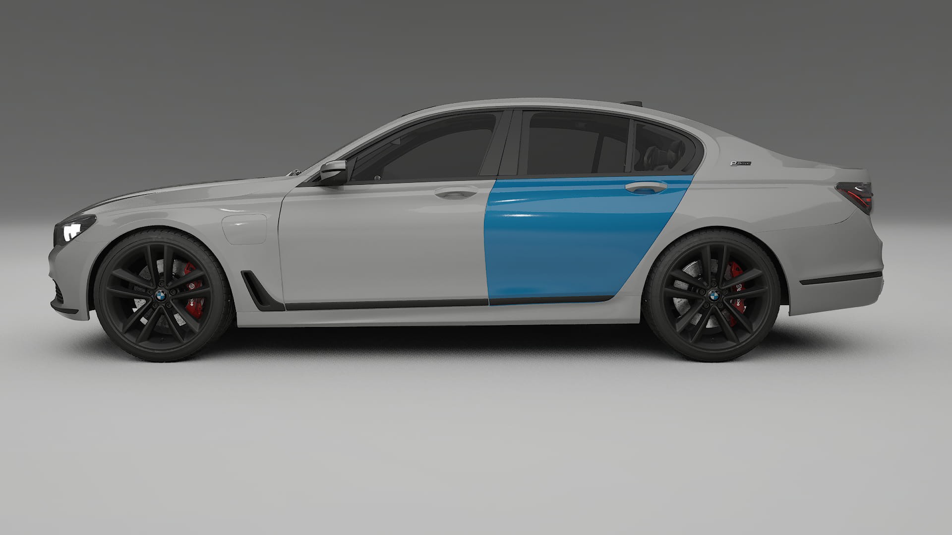 BMW 7 G11 G12 facelift Paint Protection Film | CrystalGuard Transparent PPF Full Pre-Cut Kit