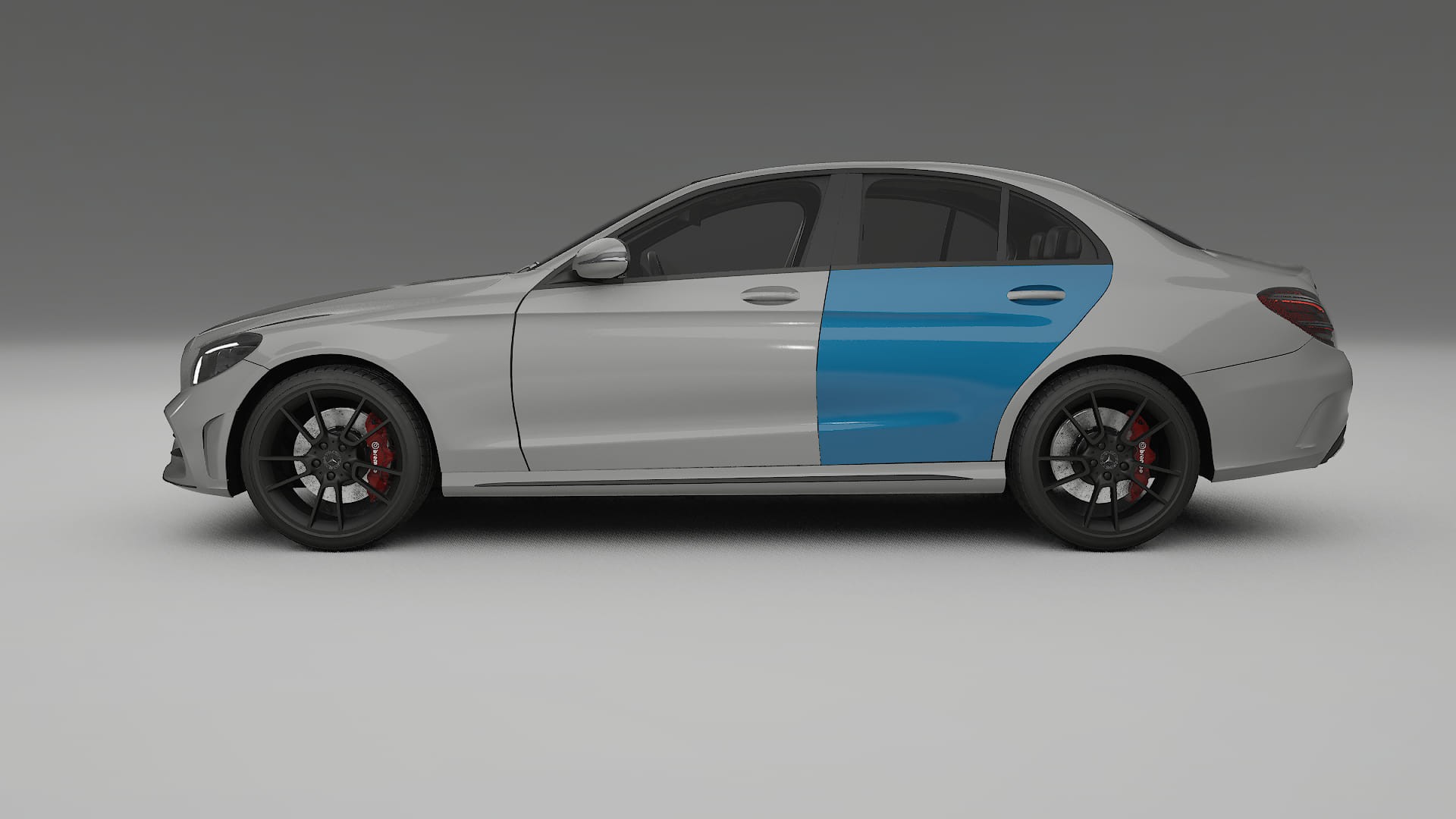 Mercedes C-Class W206 Paint Protection Film | CrystalGuard Transparent PPF Full Pre-Cut Kit