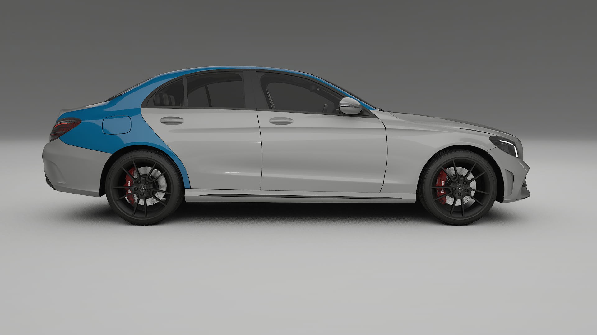 Mercedes C-Class W206 Paint Protection Film | CrystalGuard Transparent PPF Full Pre-Cut Kit