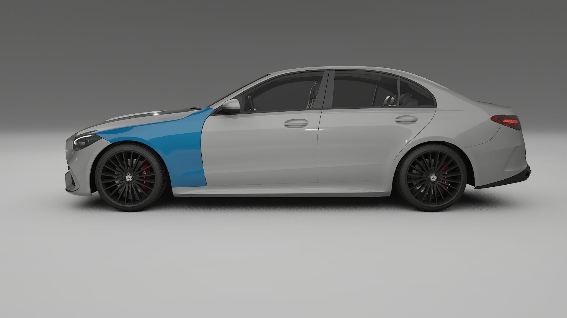 Mercedes E-Class Sedan W212 Prefacelift Paint Protection Film | CrystalGuard Transparent PPF Full Pre-Cut Kit