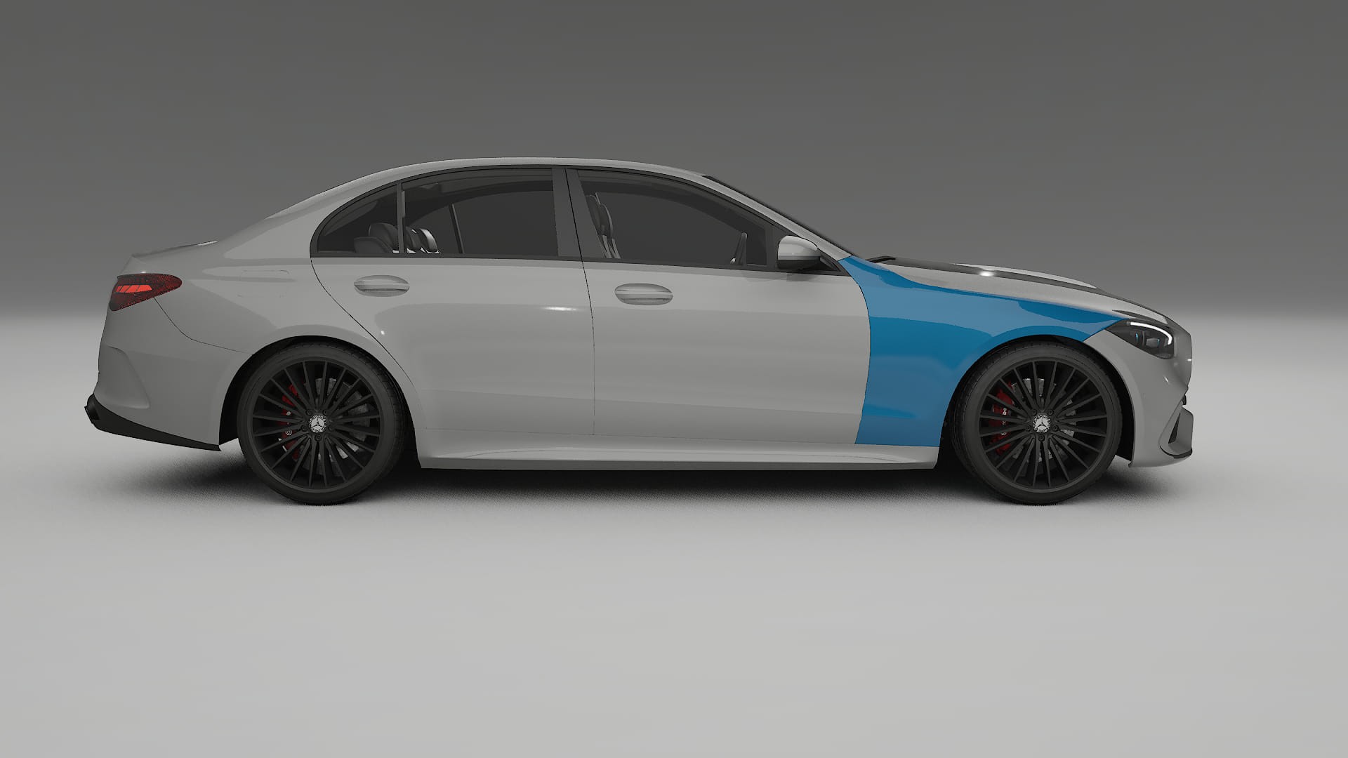 Mercedes E-Class Sedan W212 Prefacelift Paint Protection Film | CrystalGuard Transparent PPF Full Pre-Cut Kit