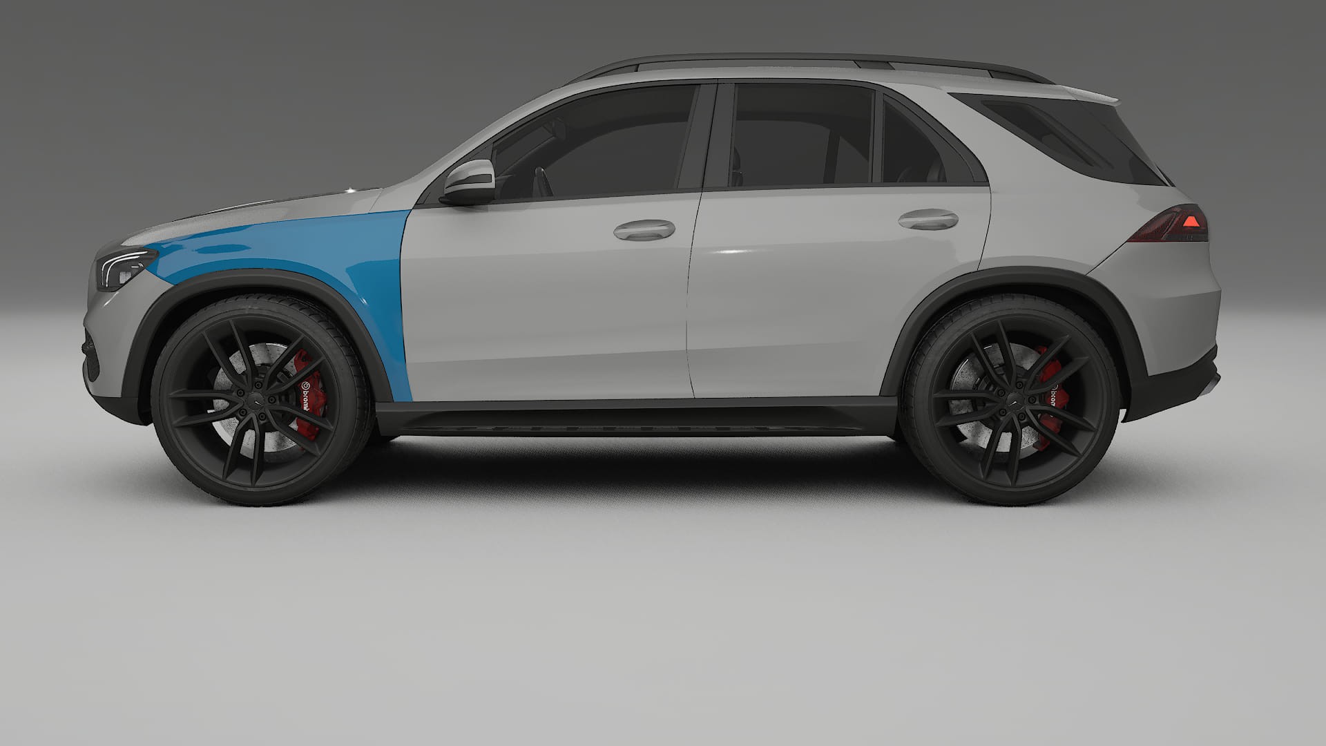 Mercedes R-class W251 facelift Paint Protection Film | CrystalGuard Transparent PPF Full Pre-Cut Kit