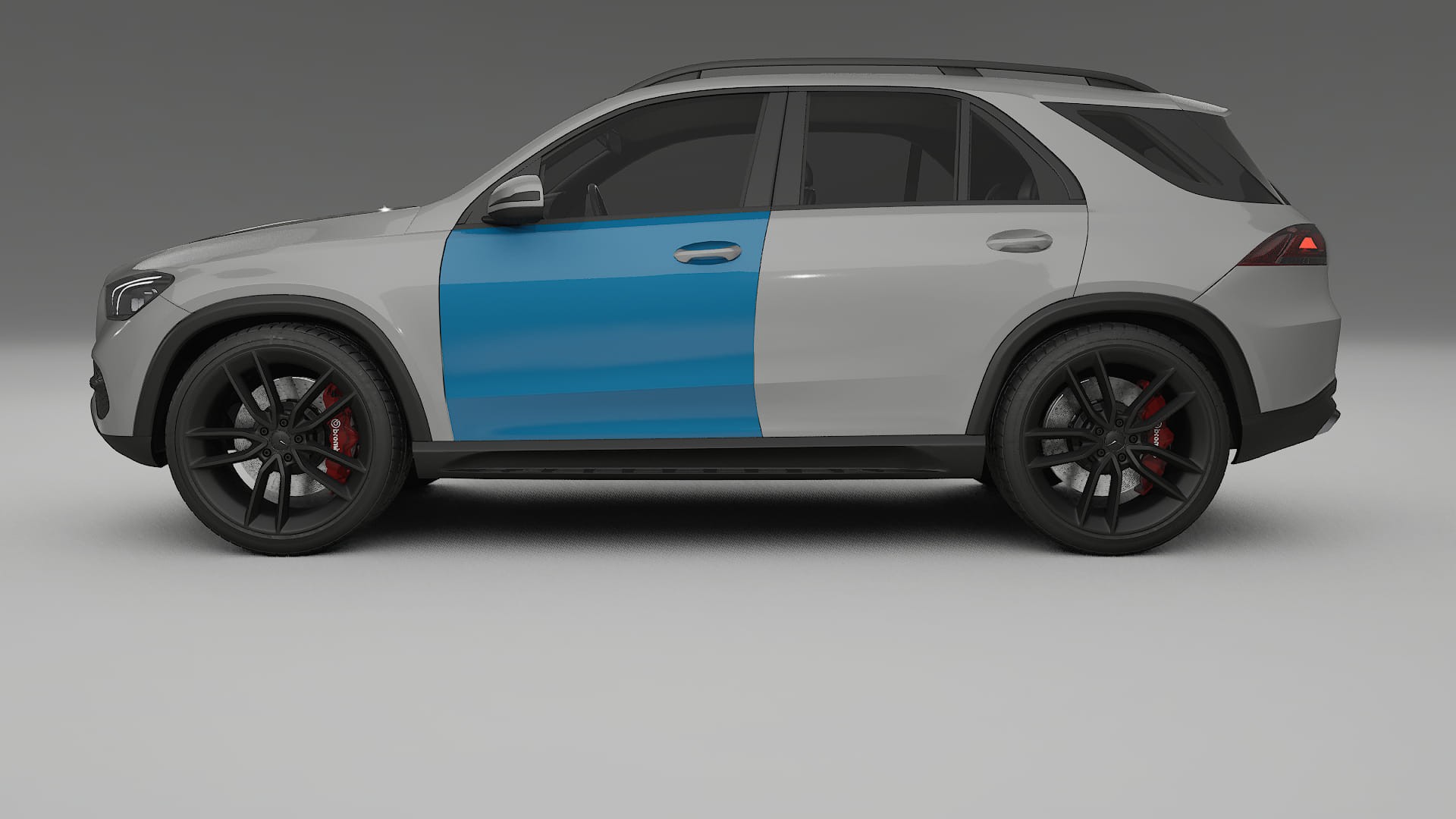 Mercedes R-class W251 facelift Paint Protection Film | CrystalGuard Transparent PPF Full Pre-Cut Kit