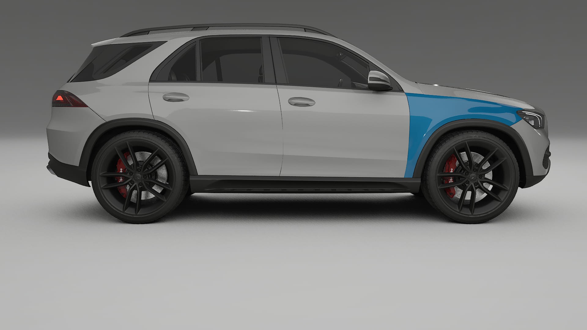 Mercedes R-class W251 facelift Paint Protection Film | CrystalGuard Transparent PPF Full Pre-Cut Kit