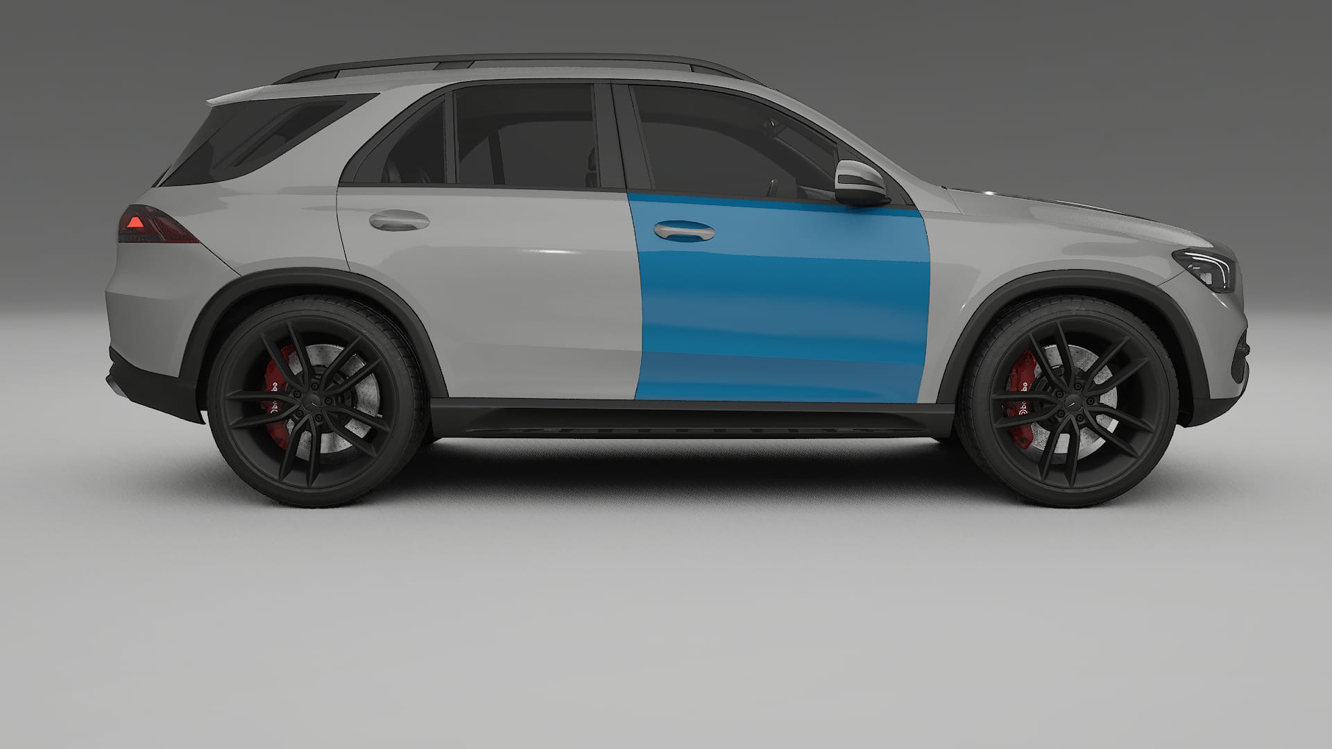 Mercedes R-class W251 facelift Paint Protection Film | CrystalGuard Transparent PPF Full Pre-Cut Kit