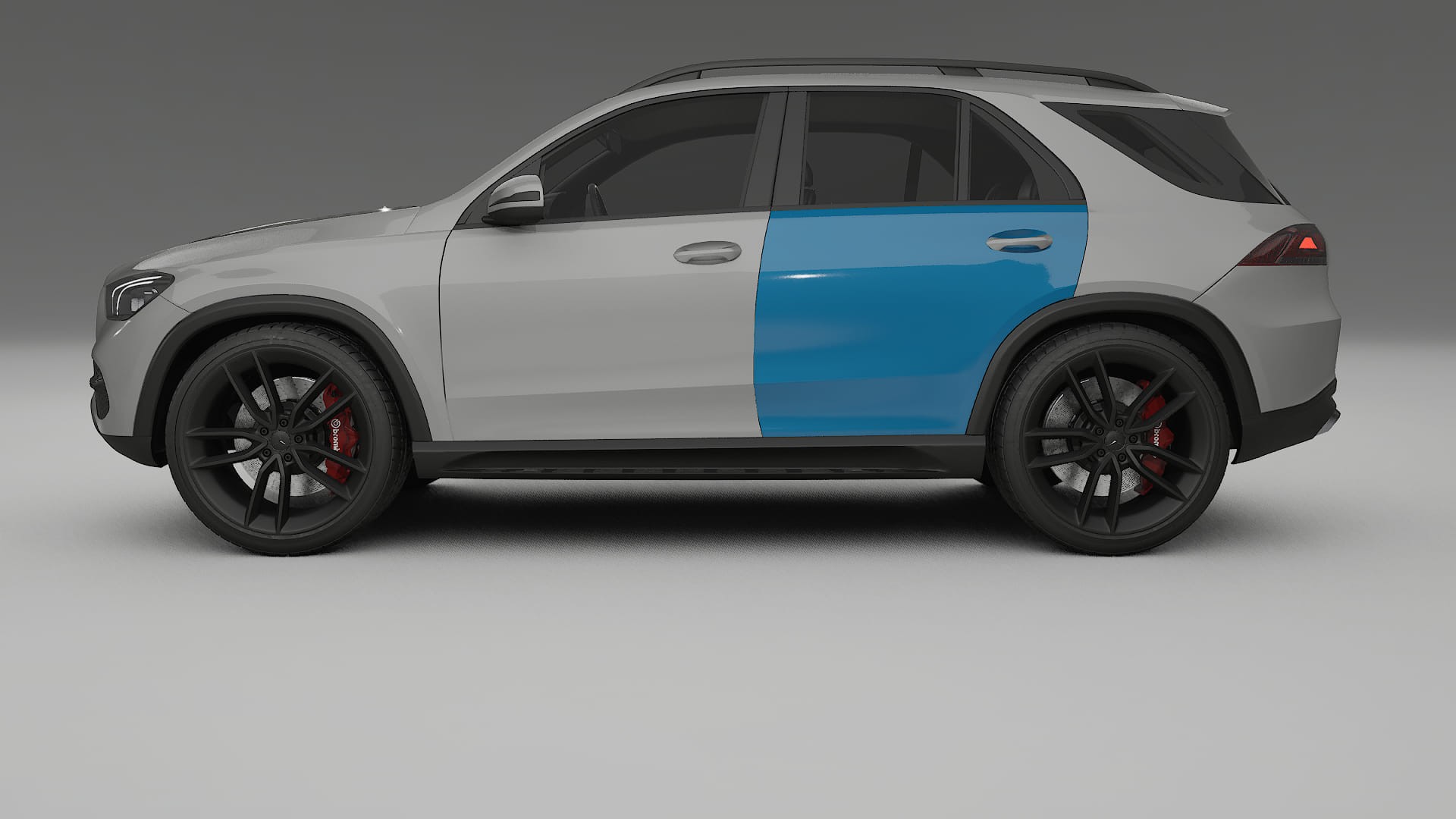 Mercedes R-class W251 facelift Paint Protection Film | CrystalGuard Transparent PPF Full Pre-Cut Kit