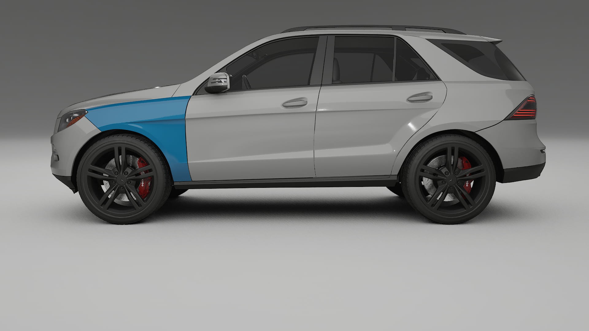 Mercedes S-class W221 facelift Paint Protection Film | CrystalGuard Transparent PPF Full Pre-Cut Kit