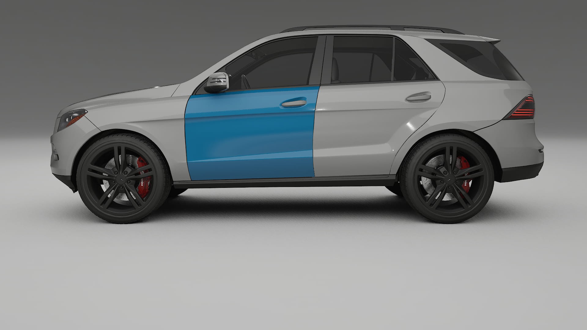 Mercedes S-class W221 facelift Paint Protection Film | CrystalGuard Transparent PPF Full Pre-Cut Kit