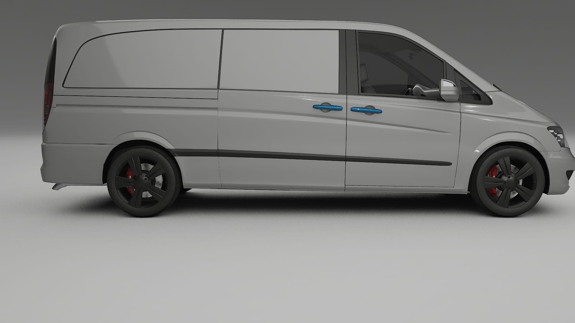 Mercedes Vito Short W639 facelift Paint Protection Film | CrystalGuard Transparent PPF Full Pre-Cut Kit