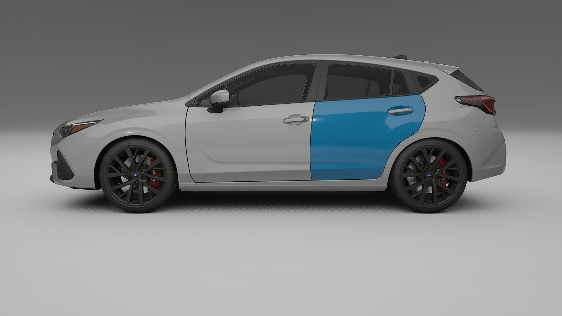 Subaru Impreza WRX Sti VA prefacelift Paint Protection Film | CrystalGuard Transparent PPF Full Pre-Cut Kit