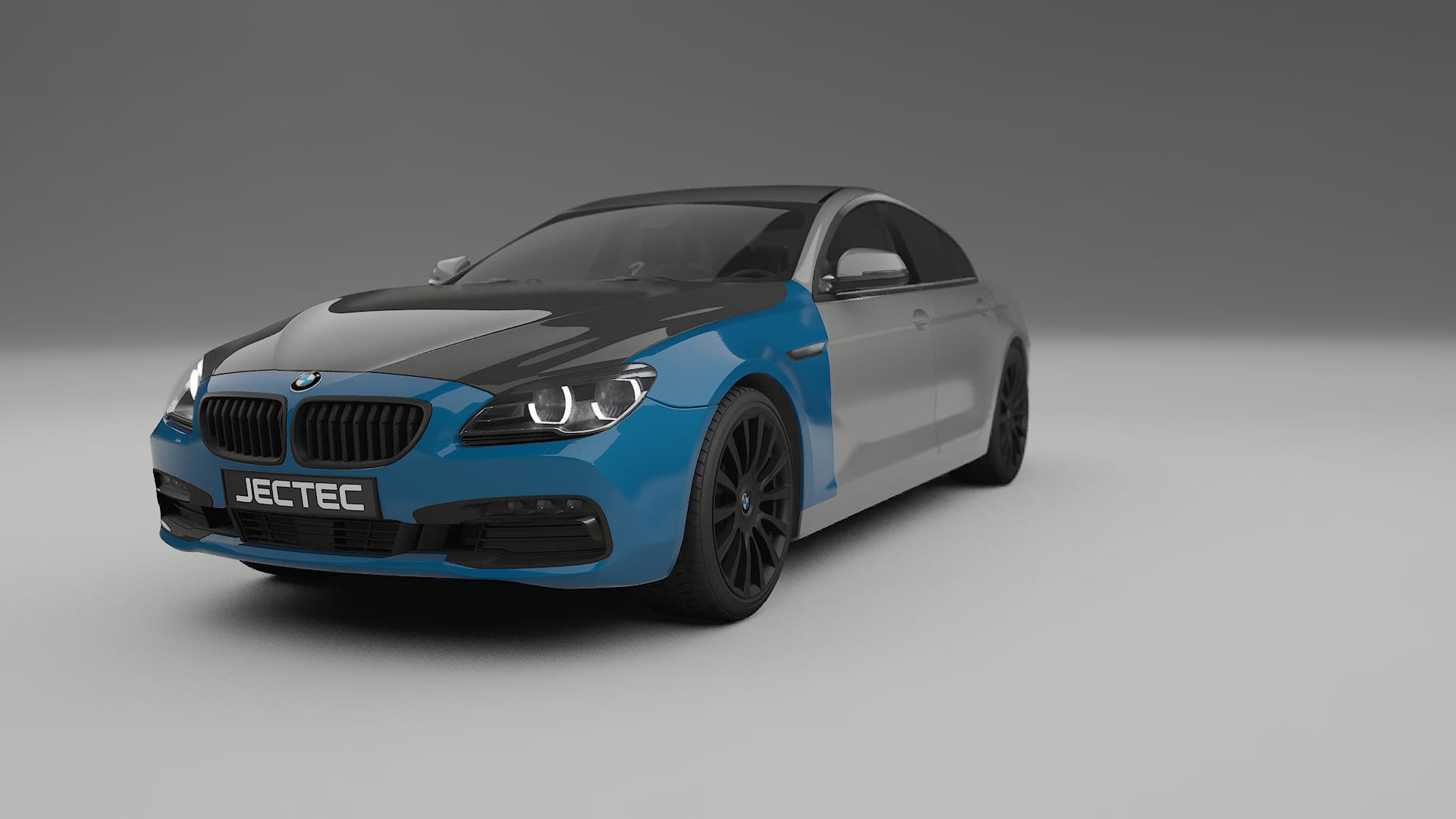 Folie de Protecție a Vopselei BMW 6 F06 | Kit Față CrystalGuard cu Capotă Carbon