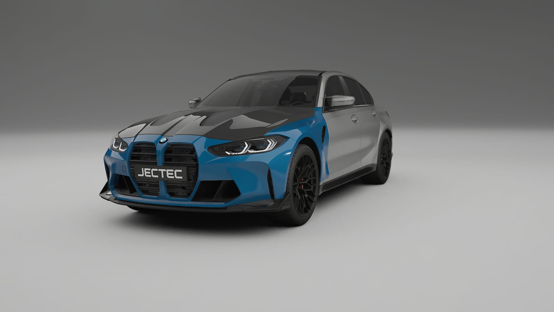 Folie de Protecție a Vopselei BMW M3 G80 Competition CS | Kit Față CrystalGuard cu Capotă Carbon
