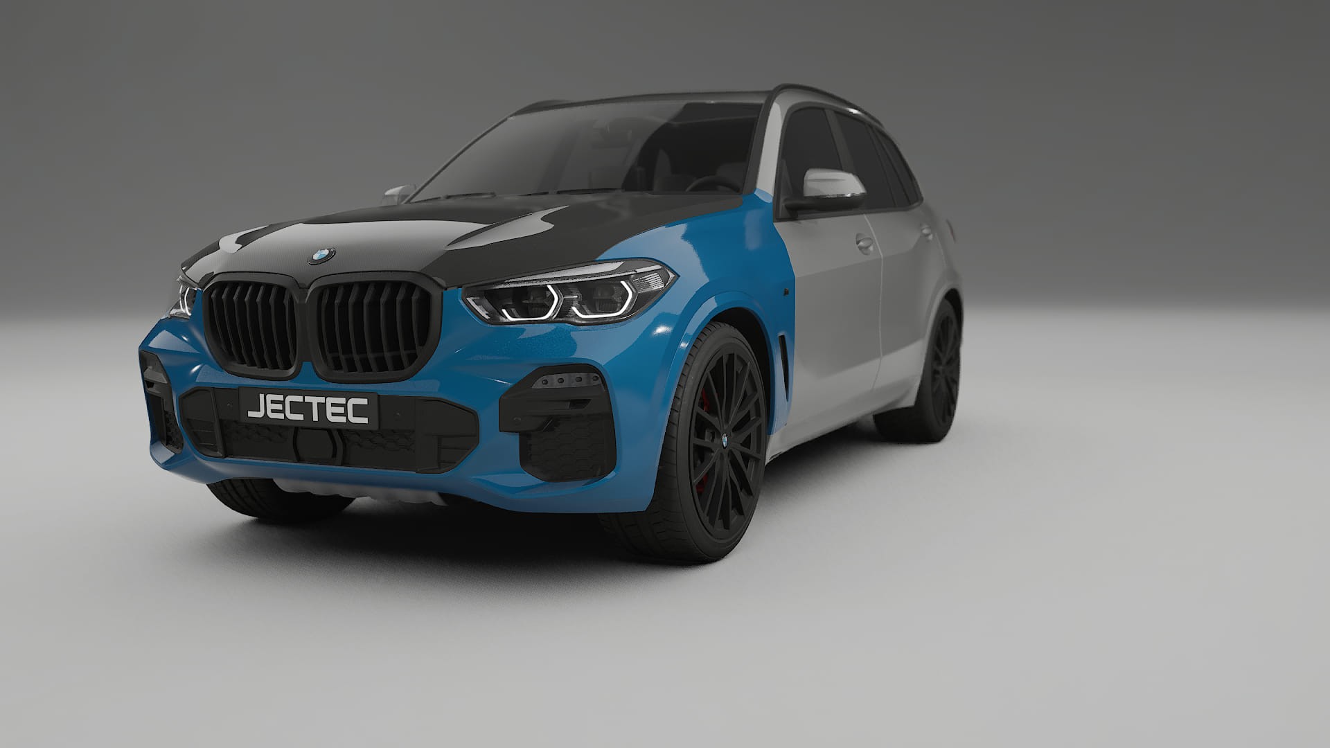 Folie de Protecție a Vopselei BMW X5 G05 M-Sport | Kit Față CrystalGuard cu Capotă Carbon