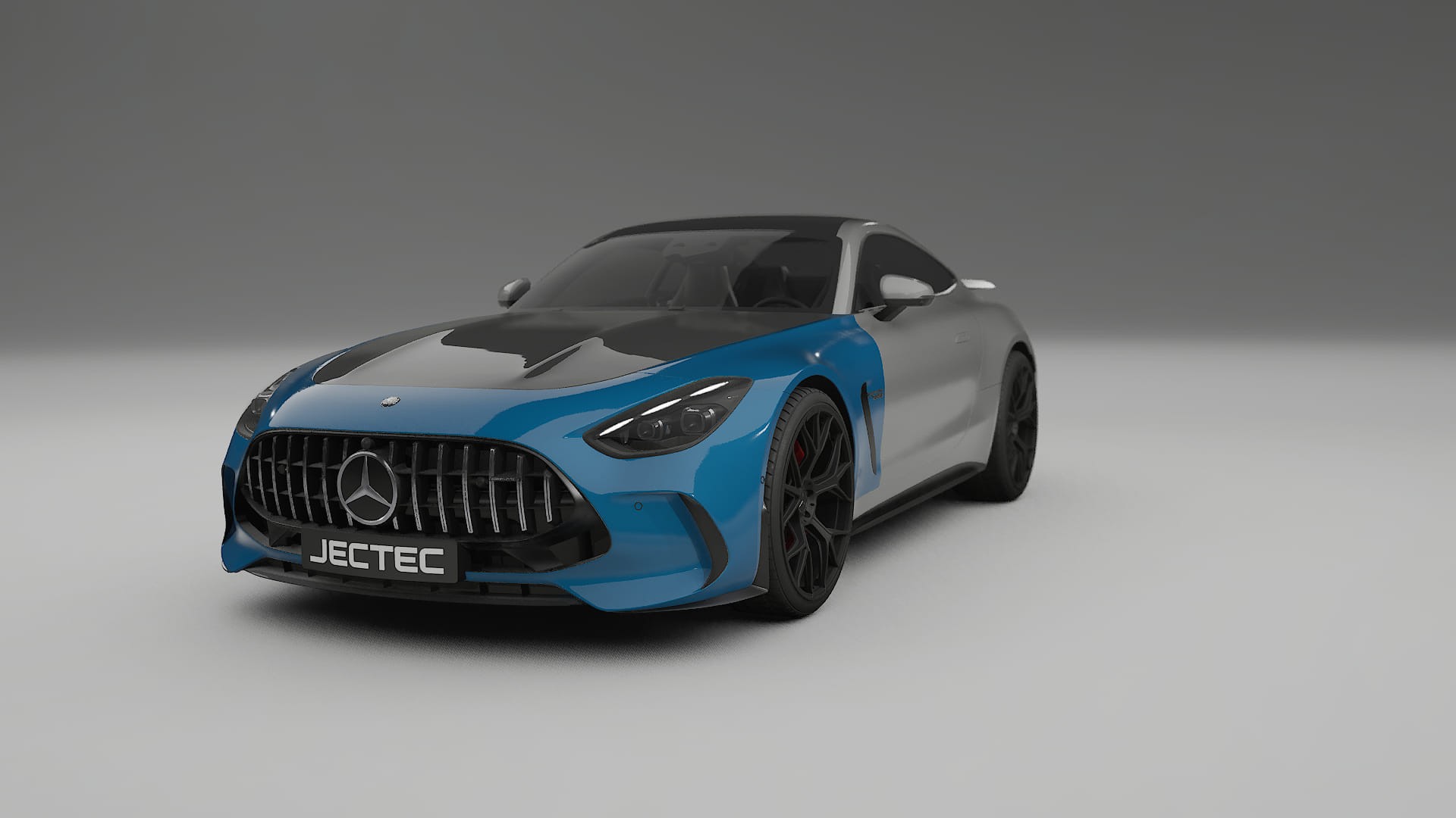 Folie de Protecție a Vopselei Mercedes AMG GT coupe C192 | Kit Față CrystalGuard cu Capotă Carbon