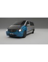 Folie de Protecție a Vopselei Mercedes Vito Scurt W639 facelift | Kit Față CrystalGuard cu Capotă Carbon