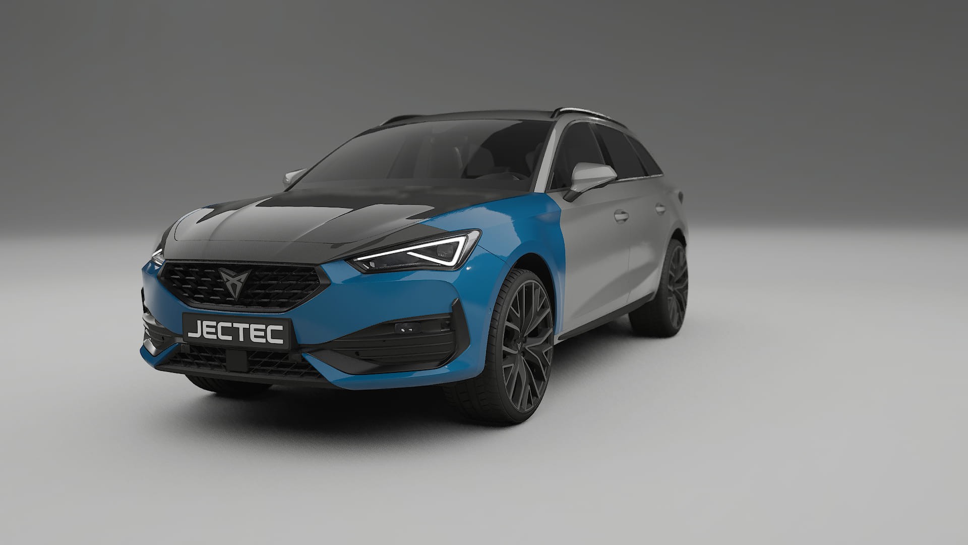 Folie de Protecție a Vopselei Seat Leon Cupra KL | Kit Față CrystalGuard cu Capotă Carbon