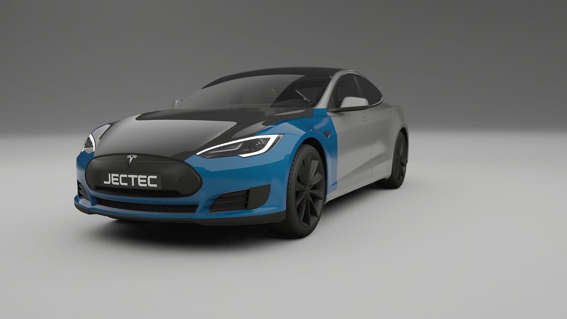 Folie de Protecție a Vopselei Tesla Model-S | Kit Față CrystalGuard cu Capotă Carbon