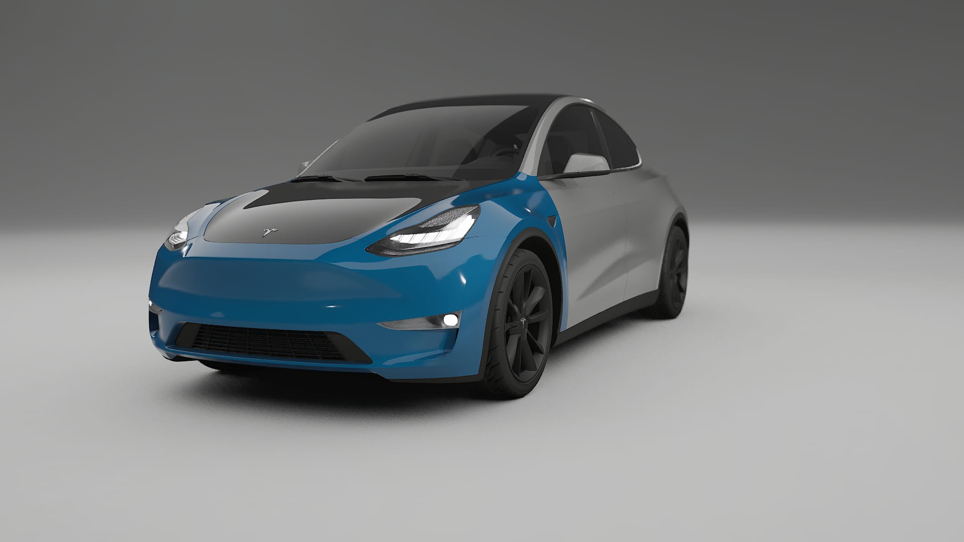 Folie de Protecție a Vopselei Tesla Model Y | Kit Față CrystalGuard cu Capotă Carbon