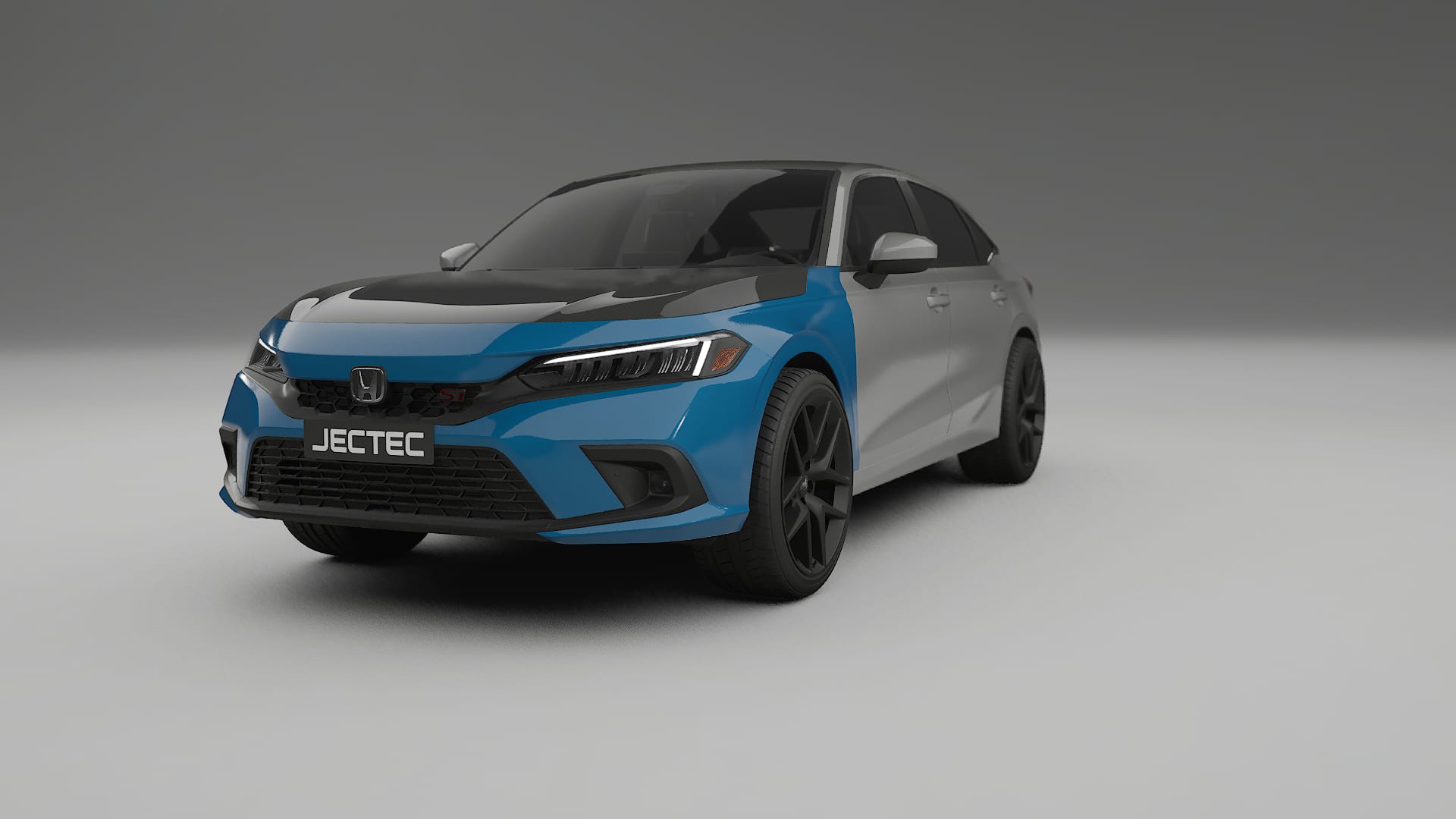 Folie de Protecție a Vopselei Honda Civic Si | Kit Față CrystalGuard cu Capotă Carbon