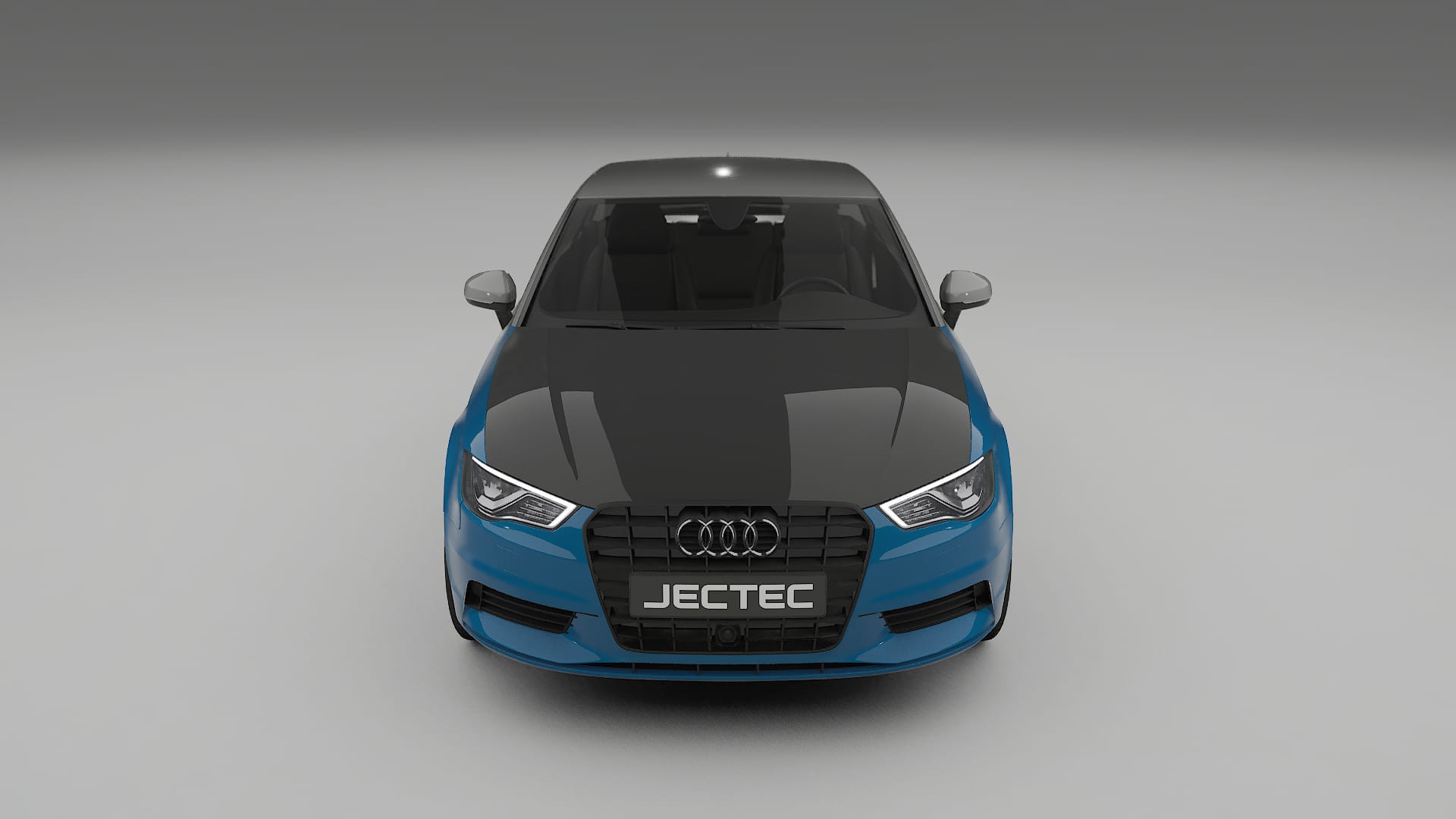 Folie de Protecție a Vopselei Audi A3 8V sedan prefacelift | Kit Față CrystalGuard cu Capotă Carbon