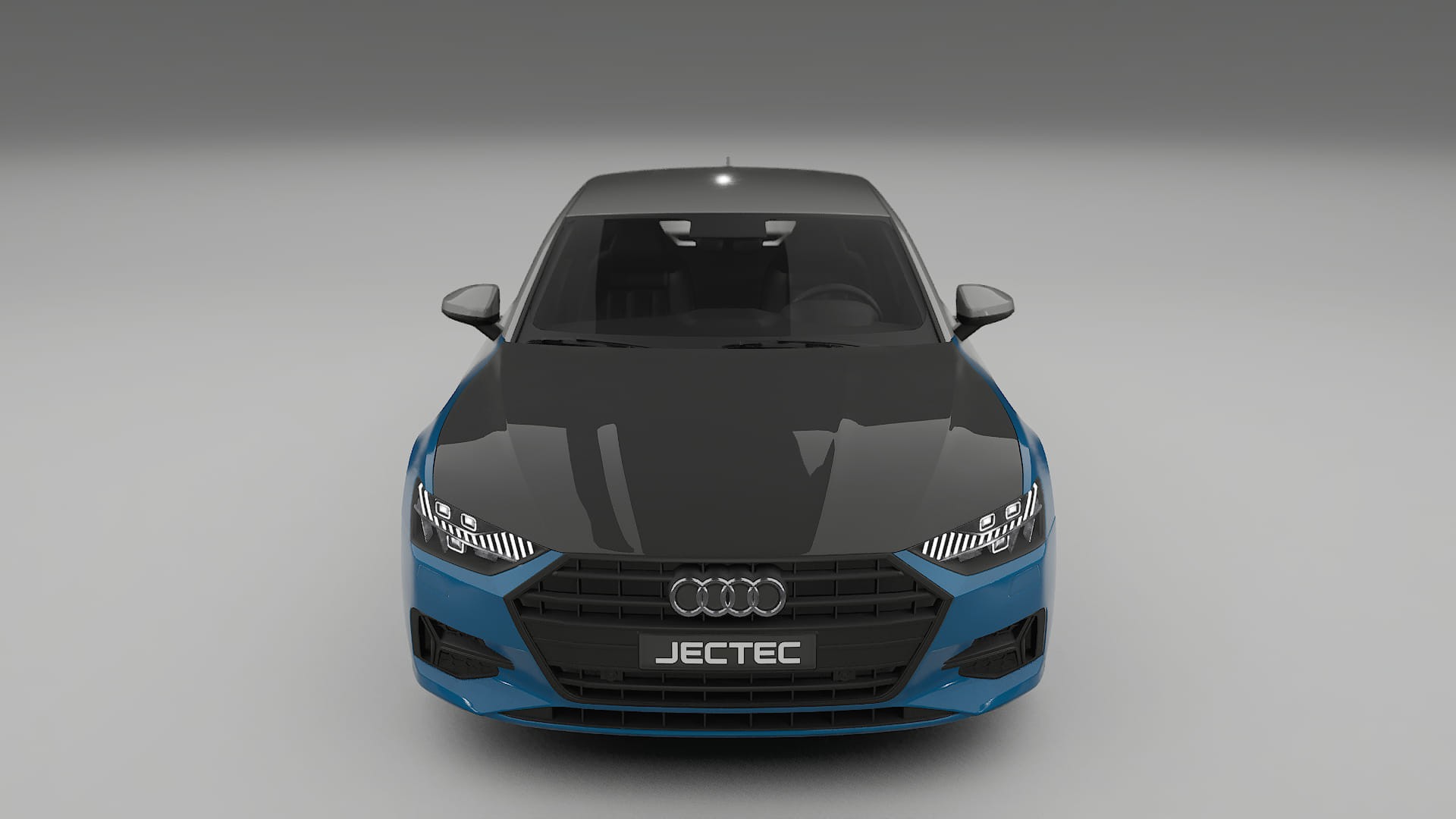 Folie de Protecție a Vopselei Audi A7 C8 Sportback prefacelift | Kit Față CrystalGuard cu Capotă Carbon