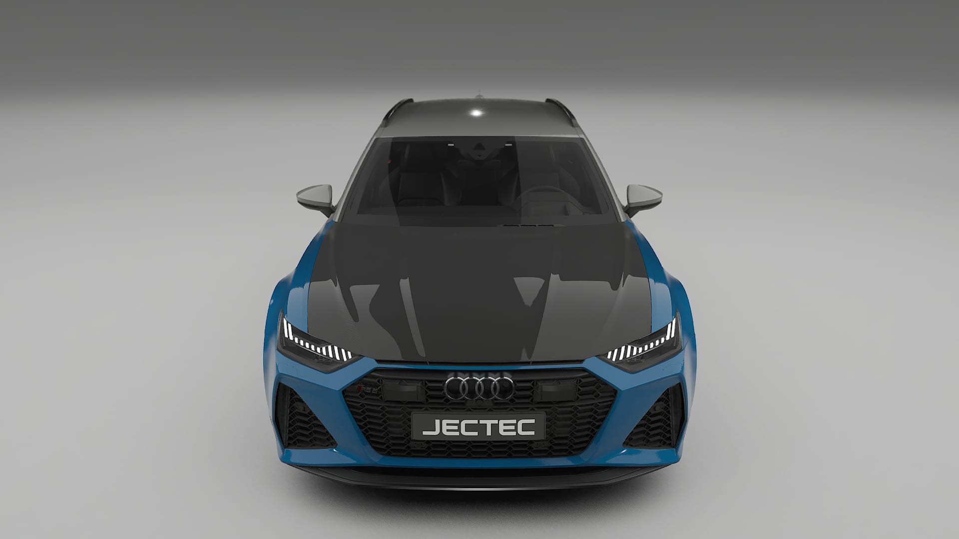 Folie de Protecție a Vopselei Audi RS6 Avant C8 facelift | Kit Față CrystalGuard cu Capotă Carbon