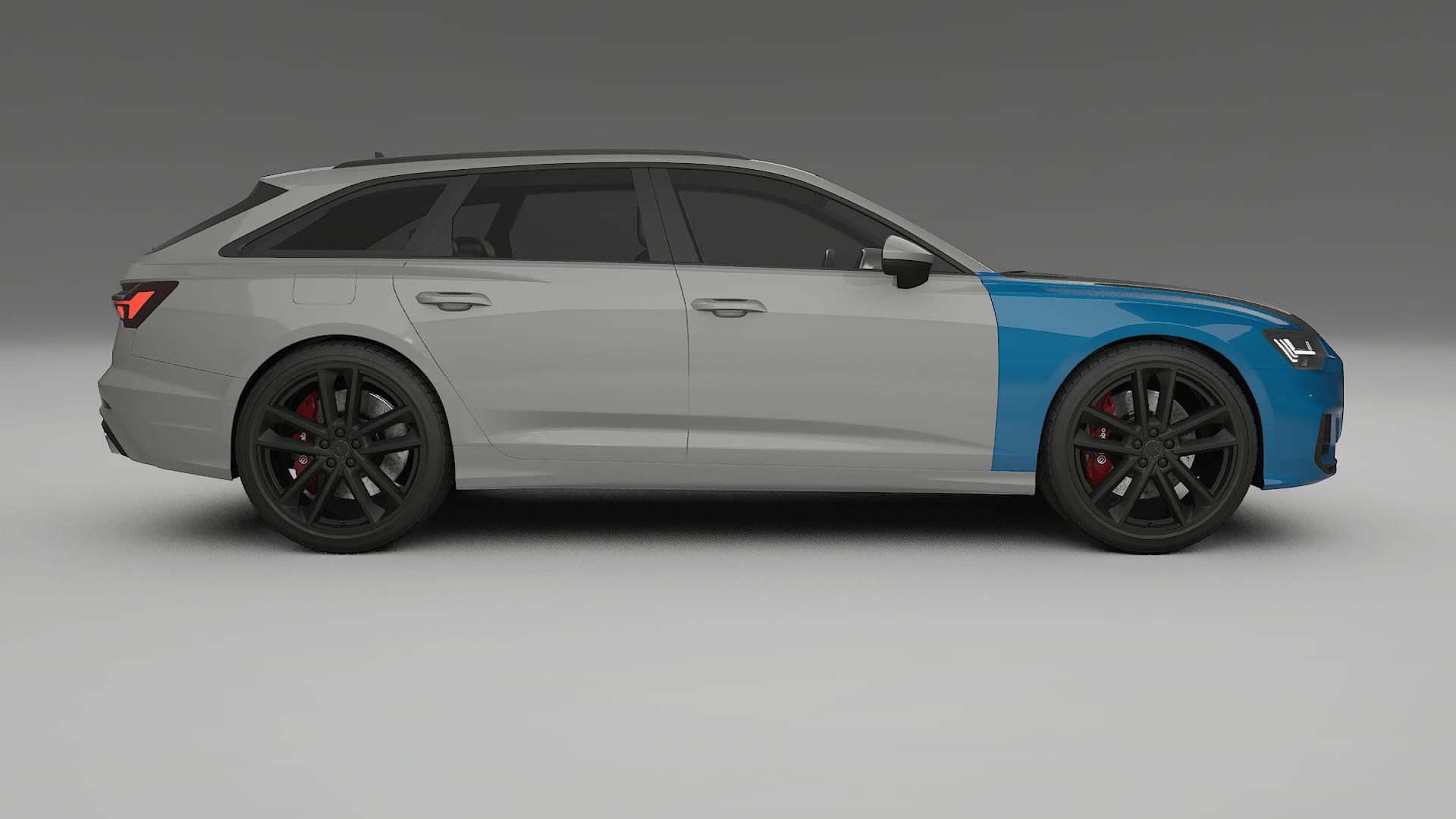 Folie de Protecție a Vopselei Audi S6 Avant prefacelift C8 | Kit Față CrystalGuard cu Capotă Carbon 2