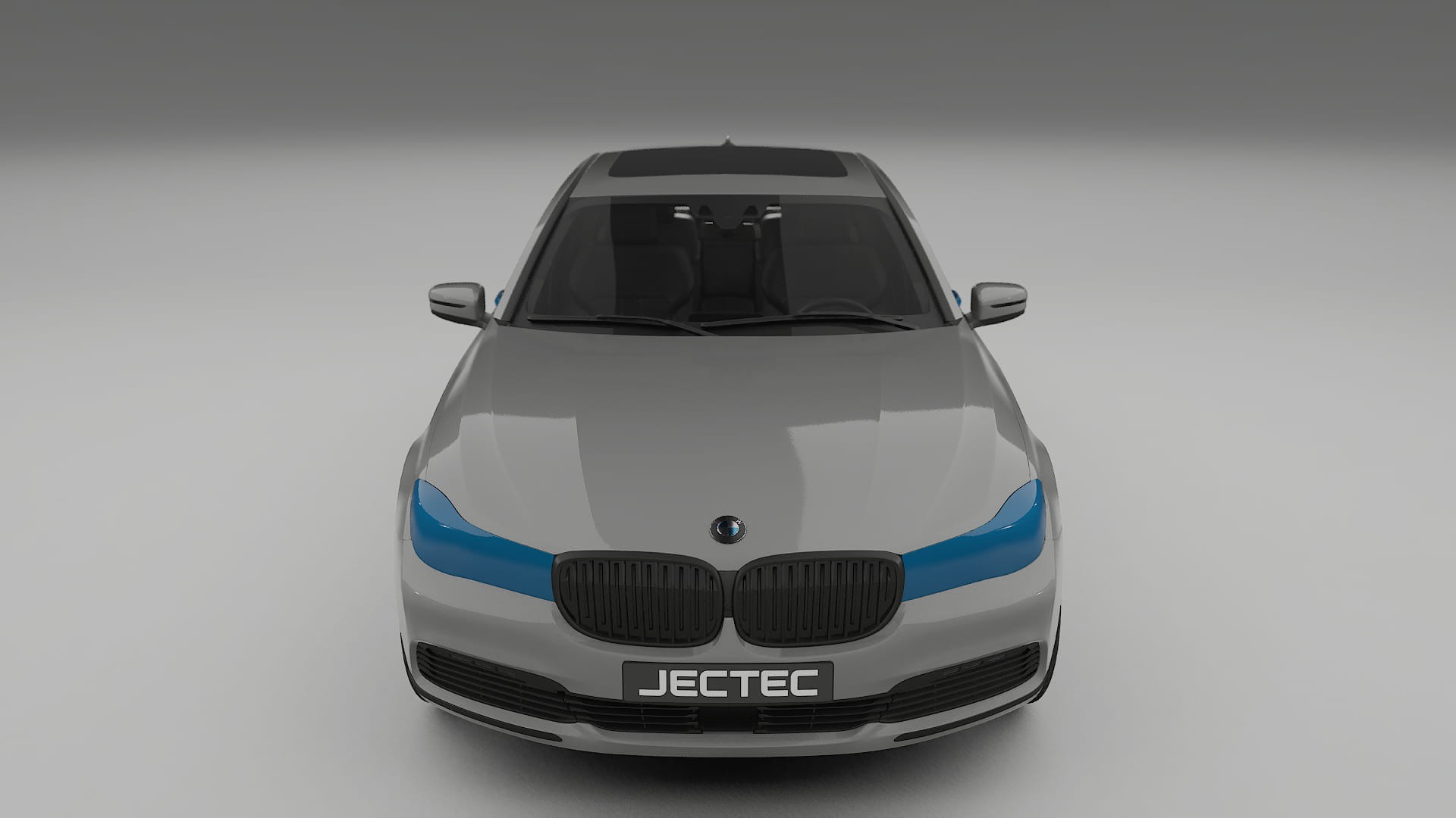 Folie de Protecție a Vopselei BMW 7 G11 G12 facelift | Kit Față CrystalGuard cu Capotă Carbon