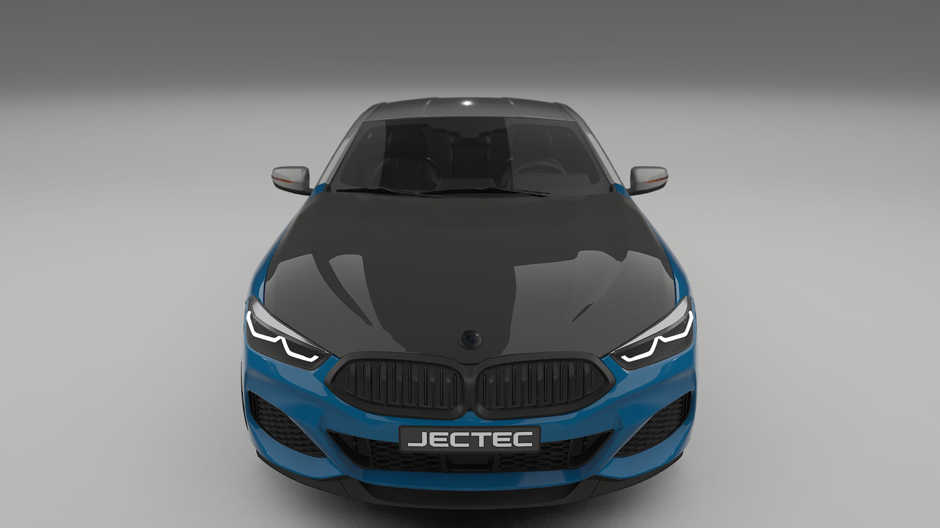 Folie de Protecție a Vopselei BMW 850 G15 | Kit Față CrystalGuard cu Capotă Carbon