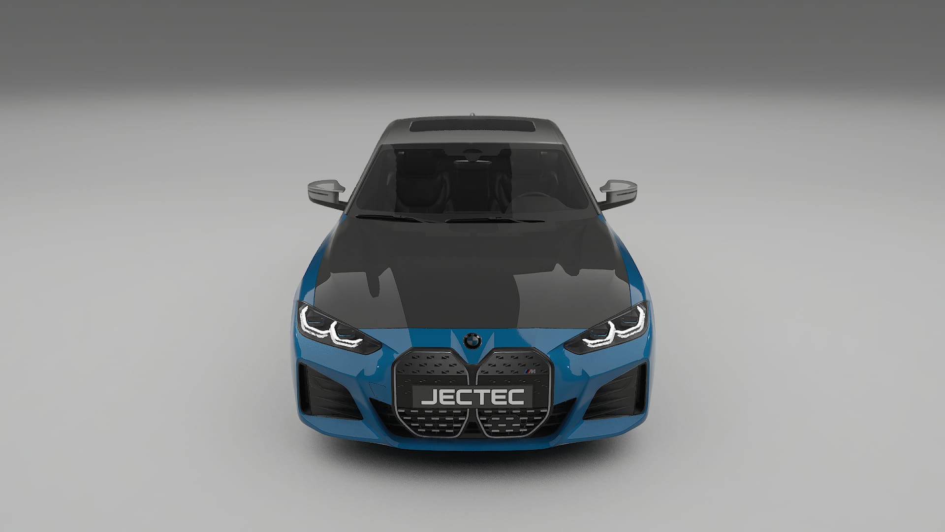 Folie de Protecție a Vopselei BMW I4 G26 M-Package | Kit Față CrystalGuard cu Capotă Carbon