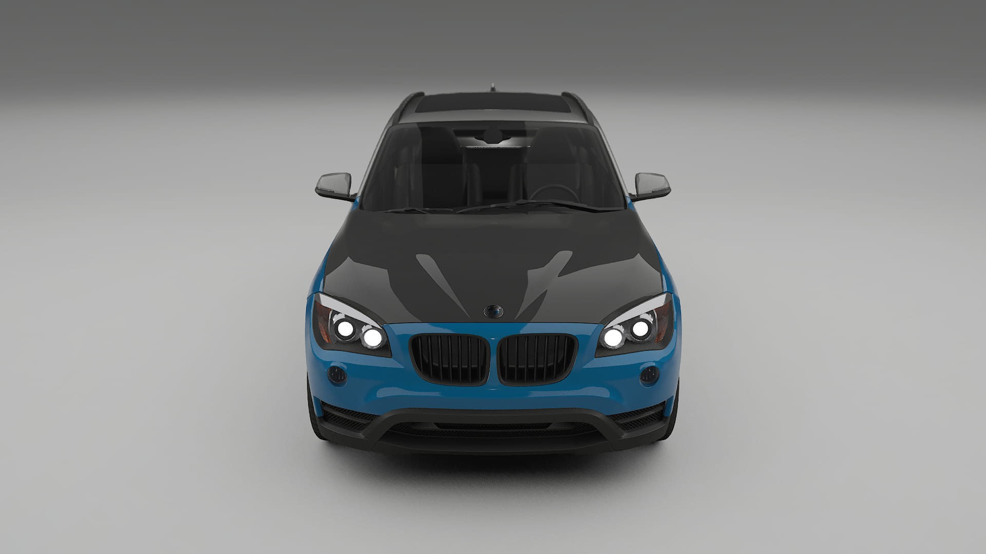 Folie de Protecție a Vopselei BMW X1 E84 | Kit Față CrystalGuard cu Capotă Carbon