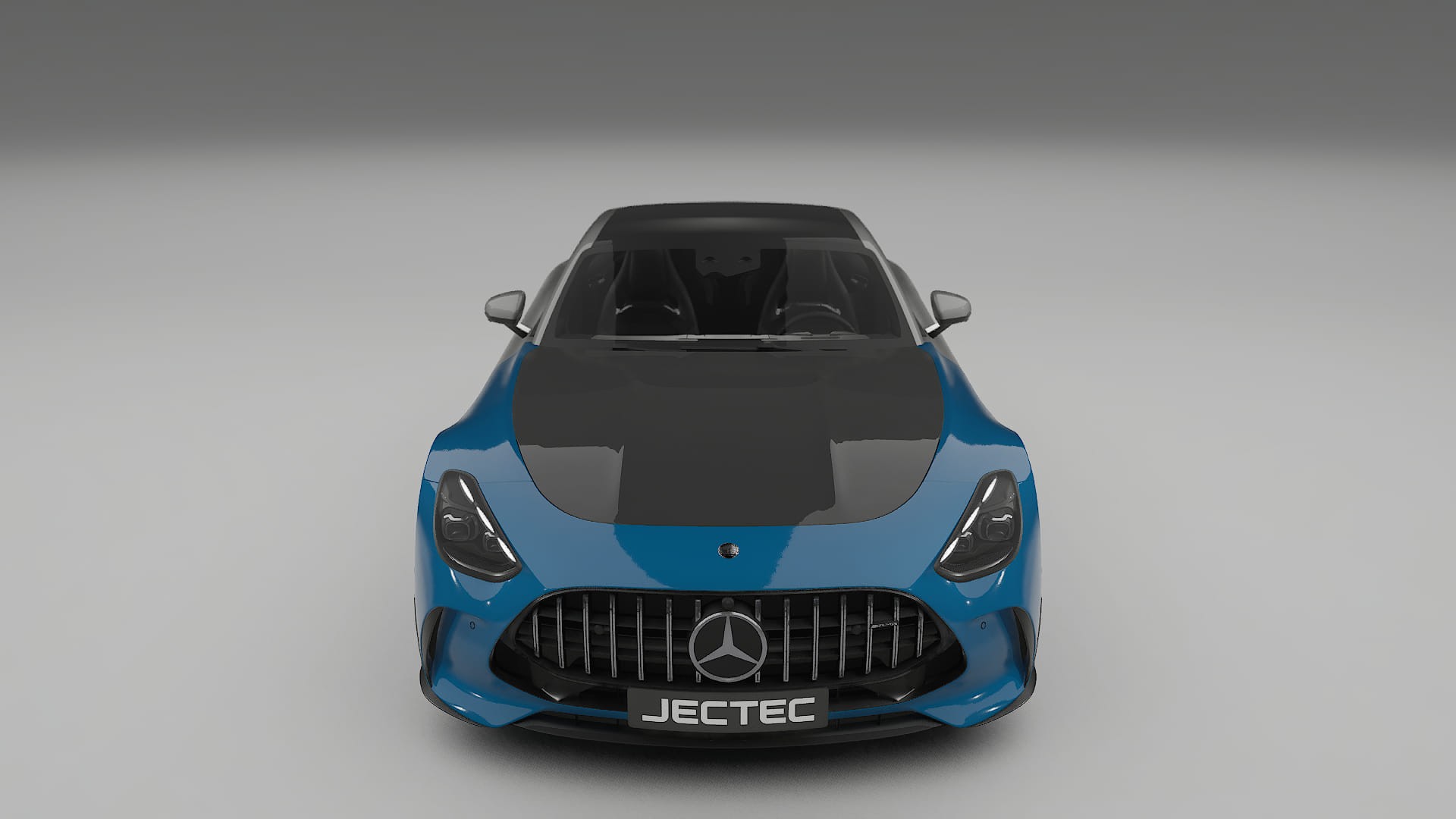 Folie de Protecție a Vopselei Mercedes AMG GT coupe C192 | Kit Față CrystalGuard cu Capotă Carbon